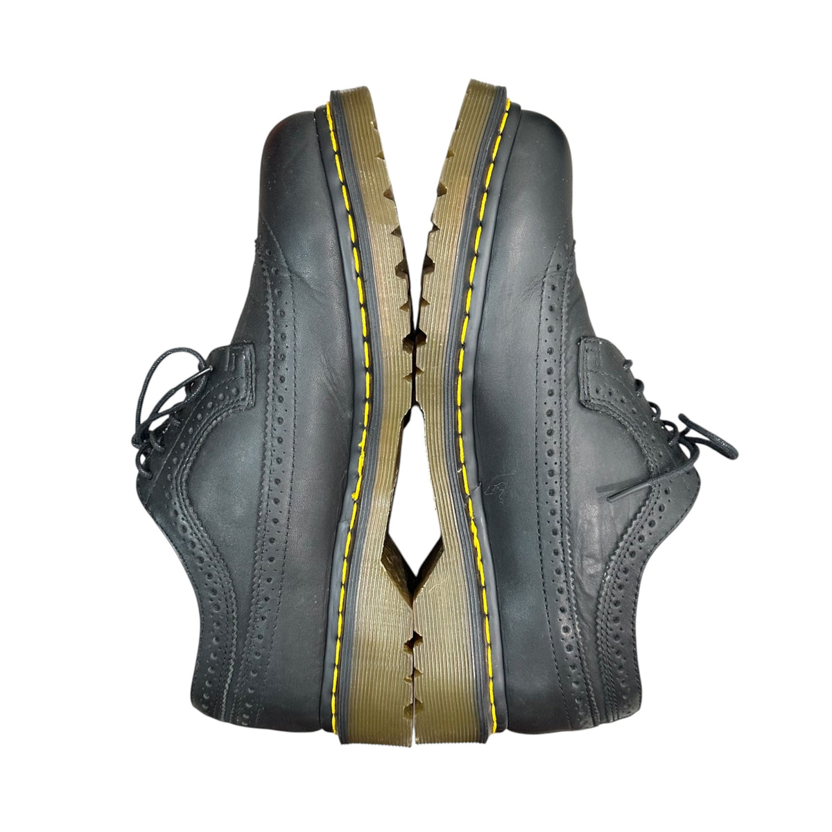 DR.MARTENS(ドクターマーチン) Brogue Shoe / Wingtip Oxford ブローグ シューズ ウィングチップ 11845 27cm ブラック レザー シューズ 革靴