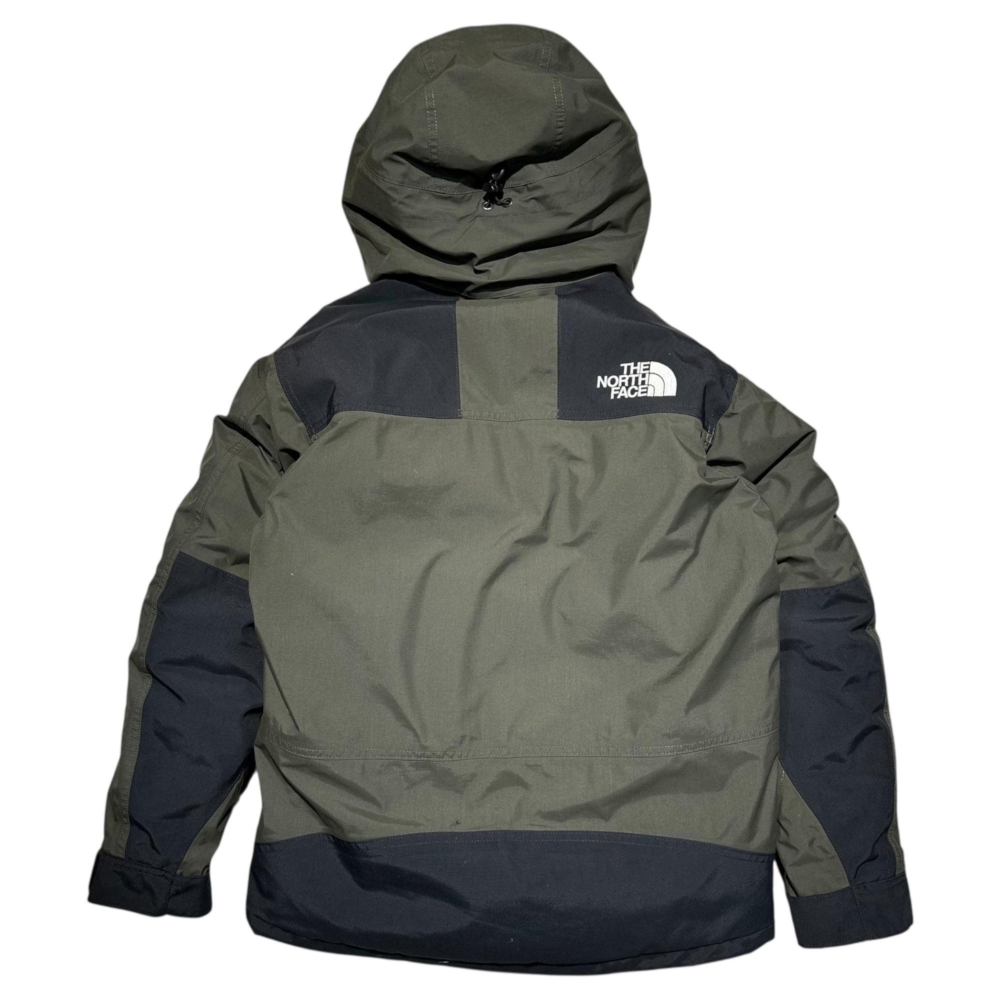 THE NORTH FACE(ノースフェイス) Mountain Down Jacket マウンテン ダウン ジャケット ND91737 S カーキ×ブラック アウトドア