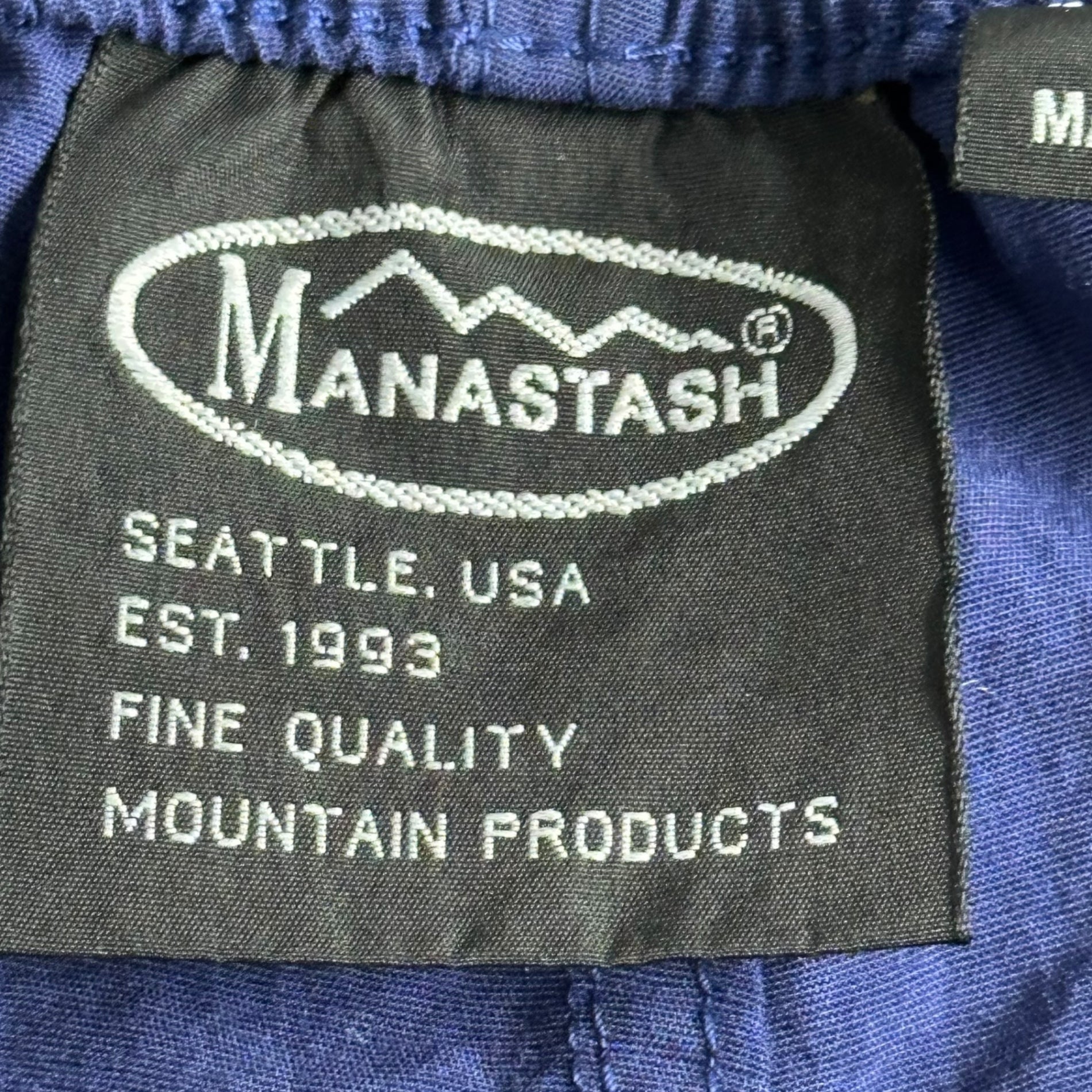 Manastash(マナスタッシュ) RIVER SHORTS リバー ショーツ ハーフパンツ 7166028 M ネイビー