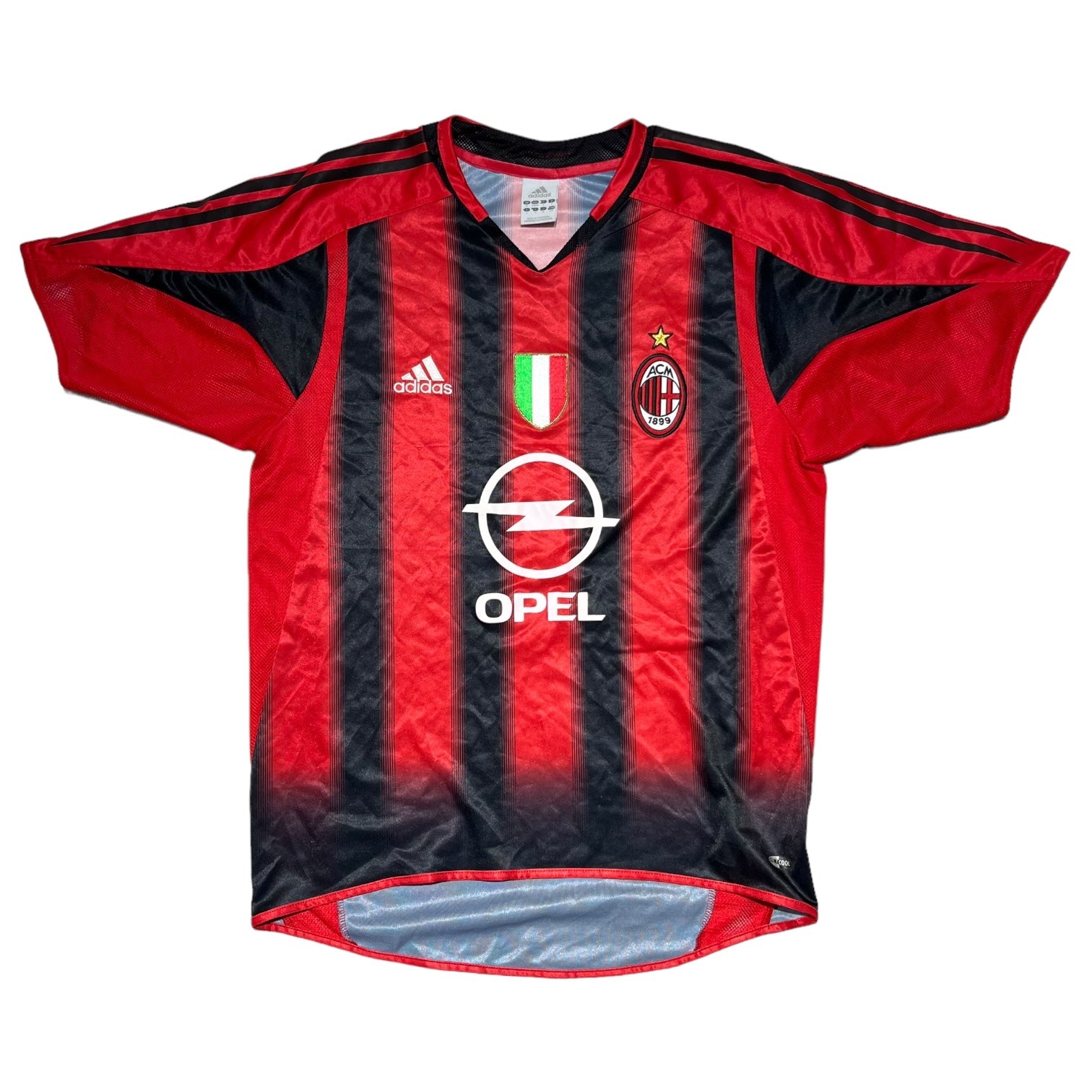 adidas(アディダス) AC MILAN REPLICA SHIRT ACミラン レプリカ シャツ シェフチェンコ S レッド ゲーム Tシャツ