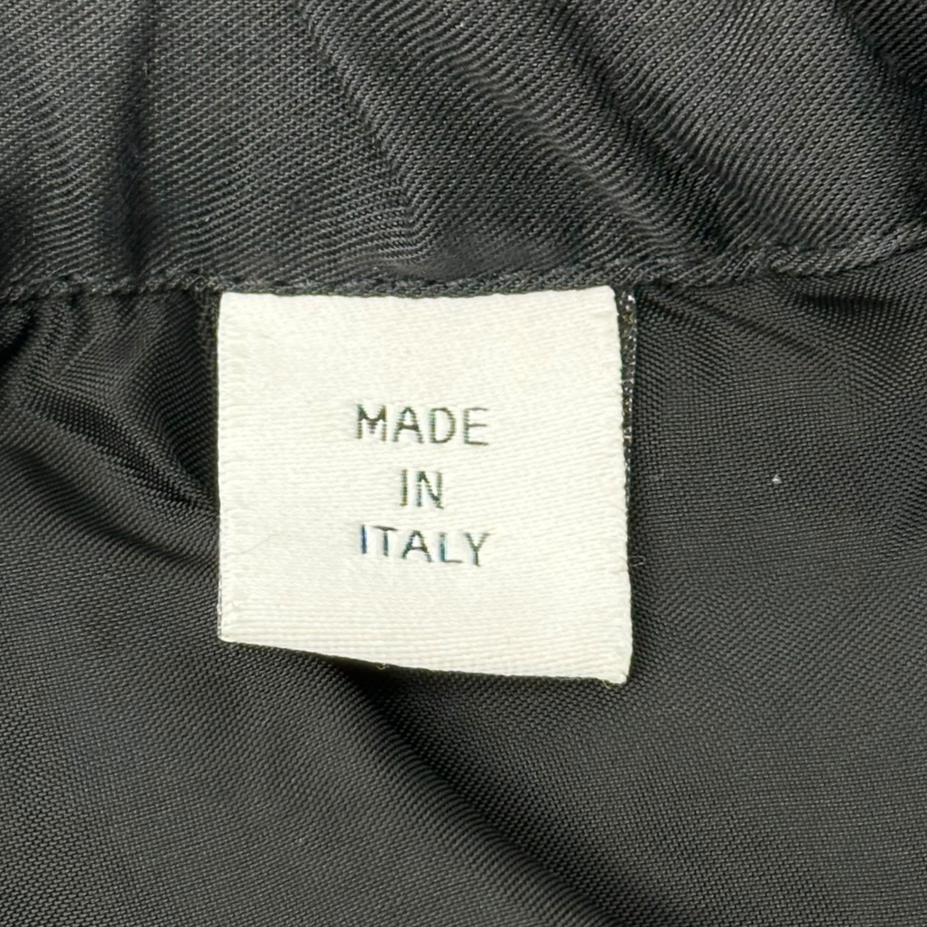 OAMC(オーエーエムシー) Side Zip Pocket Easy Tapered Pants サイドジップ ポケット イージー テーパード パンツ OAMN30333 S ブラック