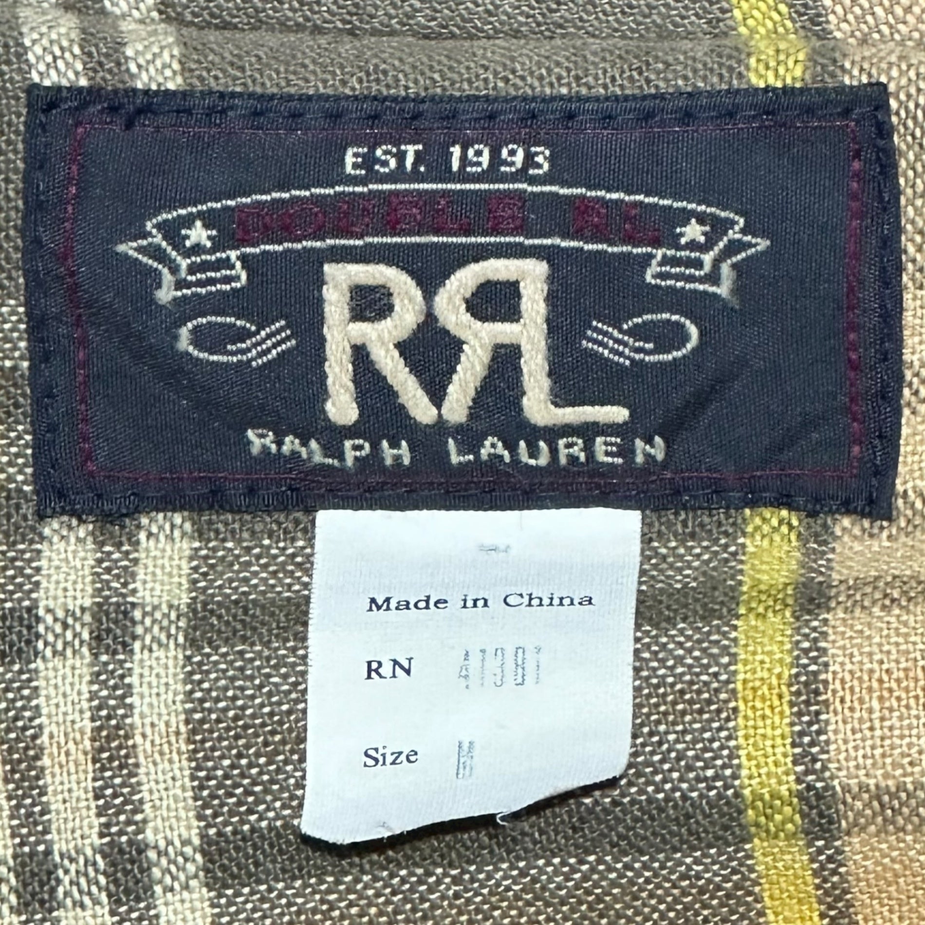 RRL(ダブルアールエル) WAKEFIELD VARSITY JACKET ウェイク フィールド ヴァーシティー ジャケット スタジャン コーデュロイ 41381 M ダークネイビー×ブラウン BONNNEVILLE SALTFLATSシリーズ Bonneville Navy/Tan 2015年モデル