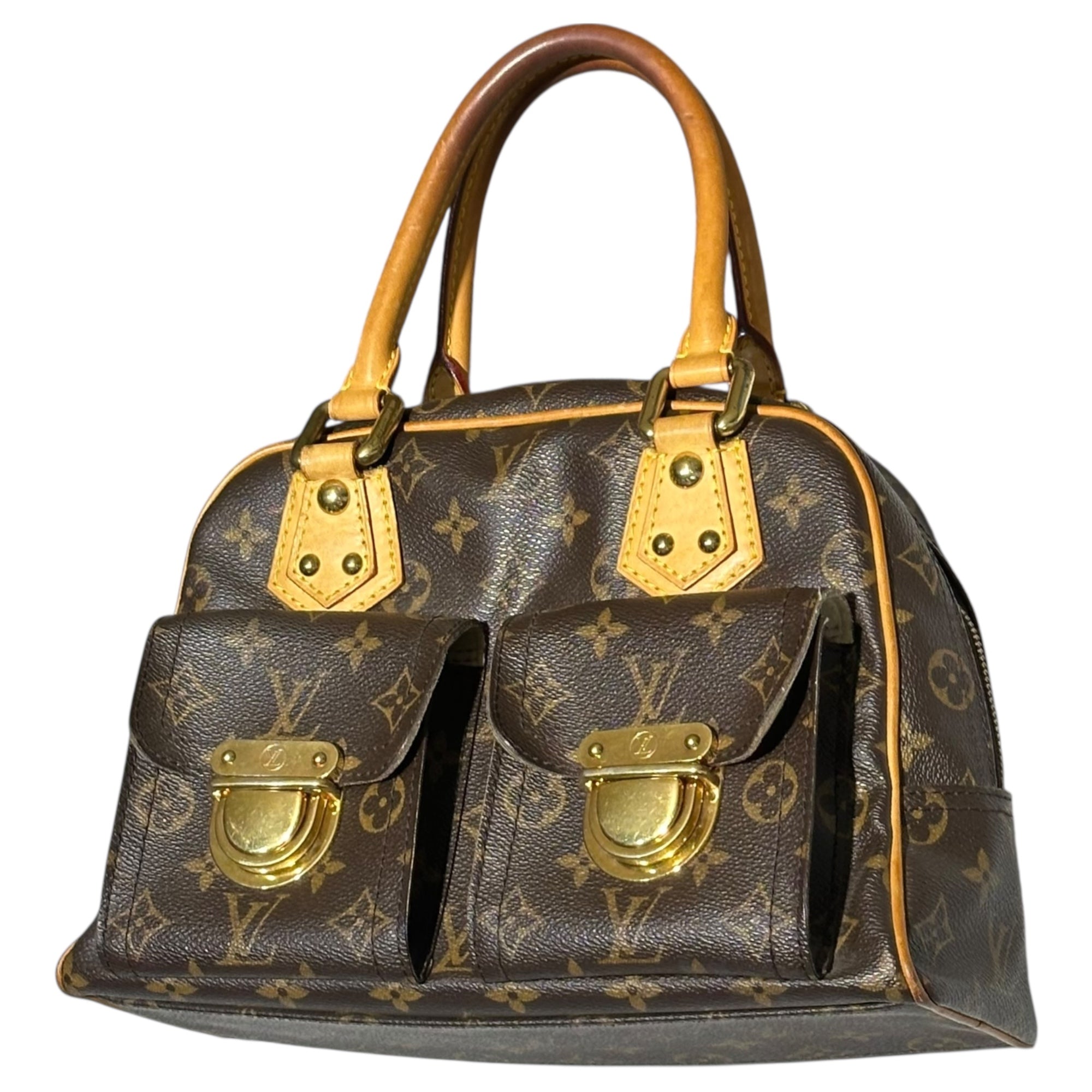 LOUIS VUITTON(ルイヴィトン) Manhattan PM マンハッタンPM ハンドバッグ モノグラム M40026 ブラウン