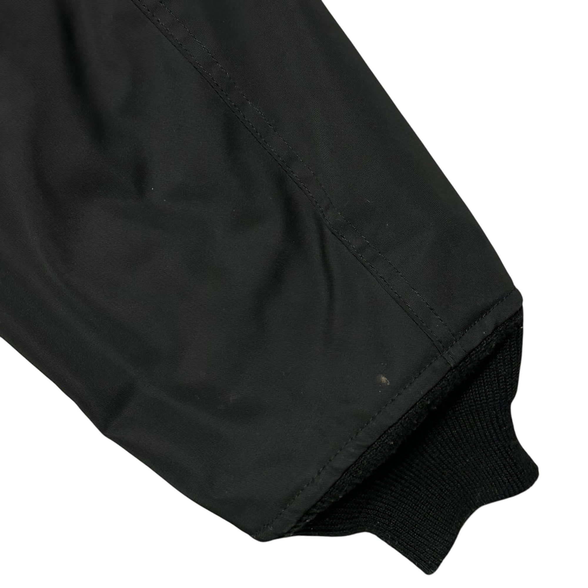AVIREX(アヴィレックス) Padded Oversized MA-1 Flight Jacket 中綿入り ビッグ MA-1 フライト ジャケット 6112176 L ブラック