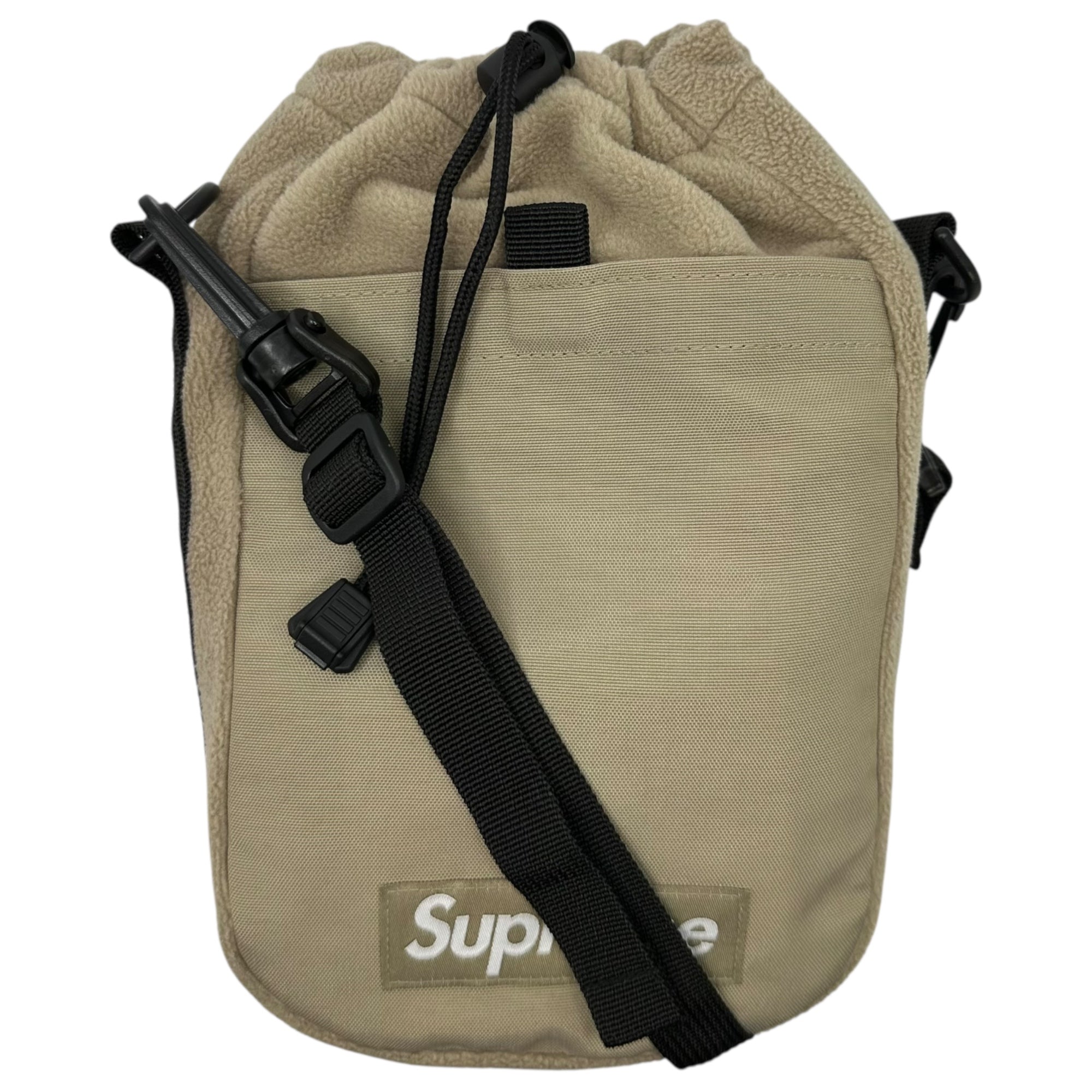 SUPREME(シュプリーム) 24AW Polartec Sling Bag ポーラーテック ショルダー バッグ ベージュ ボックス ロゴ サコッシュ 24FW