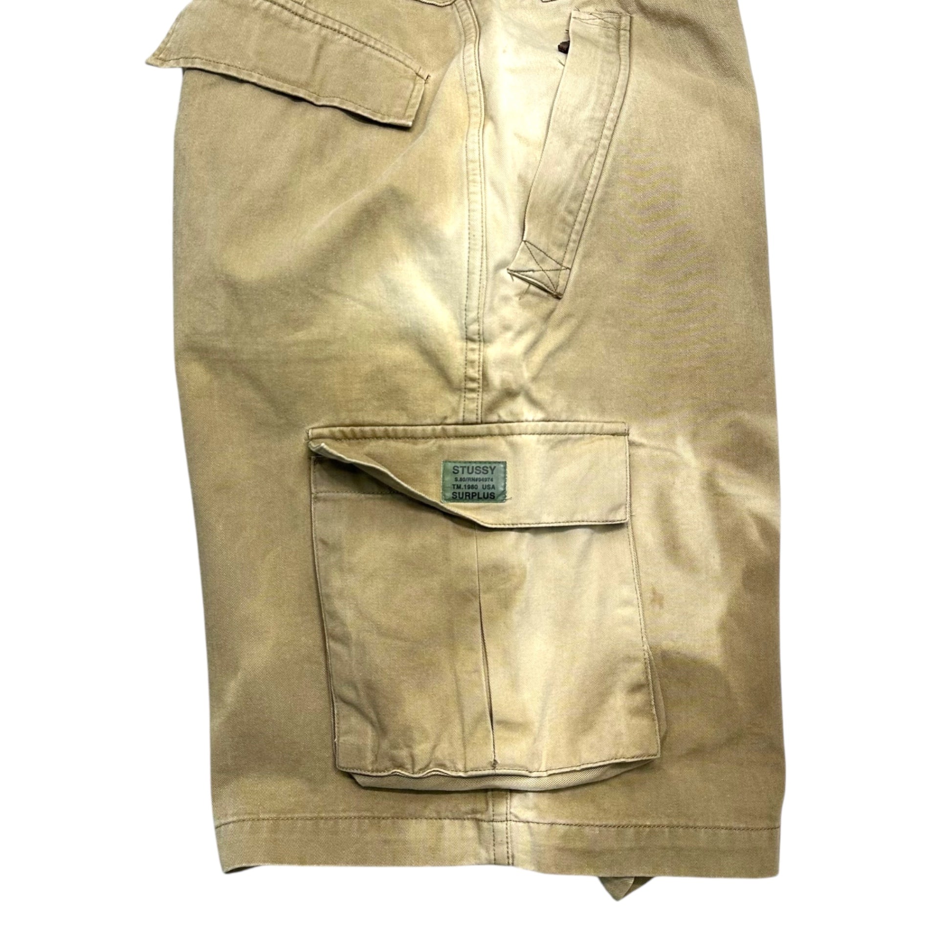 STUSSY(ステューシー) 90's SURPLUS Wide Cargo Shorts ワイド カーゴ