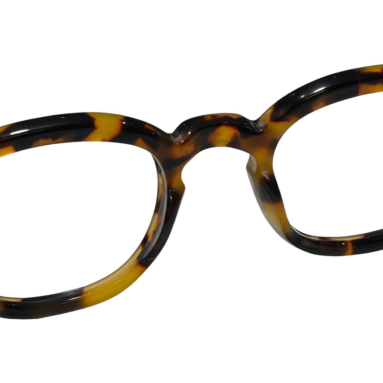 TART OPTICAL(タートオプティカル) 60's ARNEL - Tortoiseshell アーネル ウェリントン 眼鏡 鼈甲 5 3/4 44-24 ブラウン 60年代 ヴィンテージ