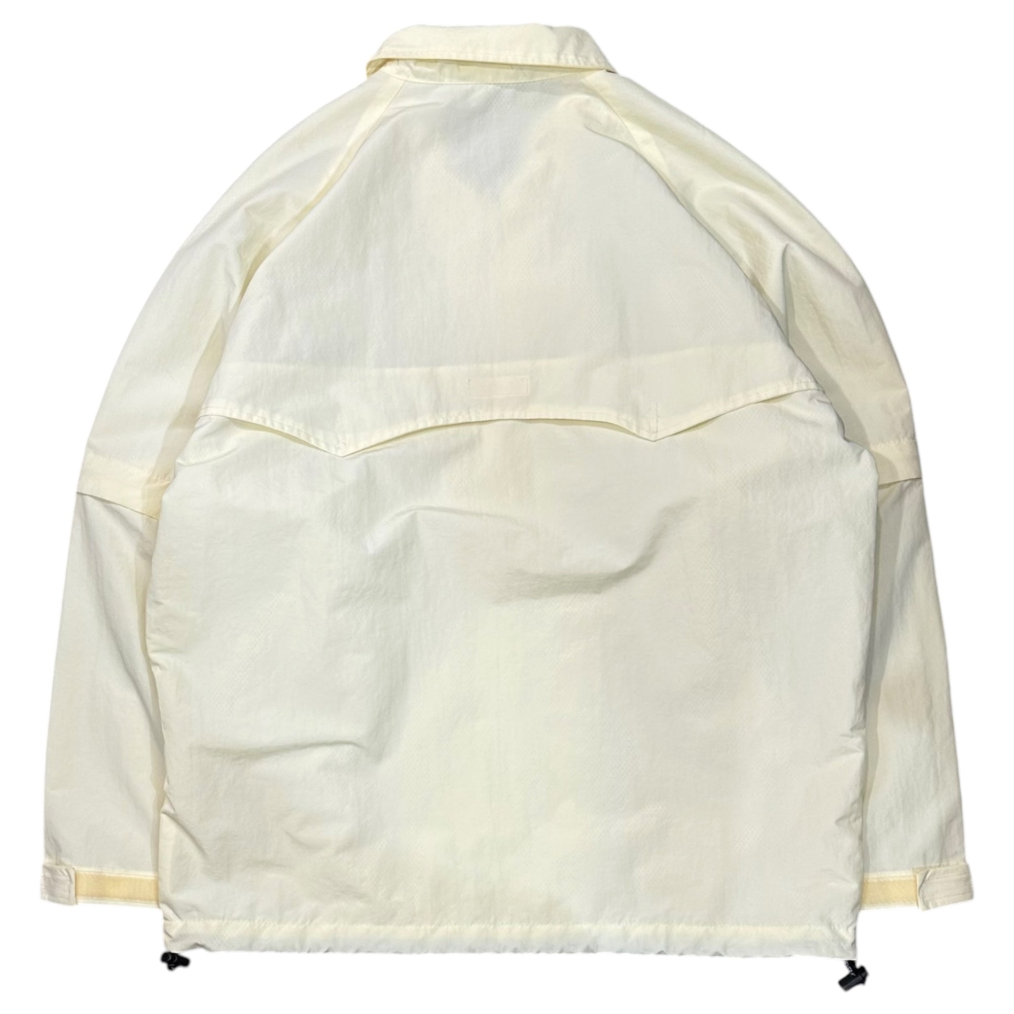 A BATHING APE(アベイシングエイプ) 1990's 2Way Nylon Jacket ナイロン ジャケット M アイボリー 90年代
