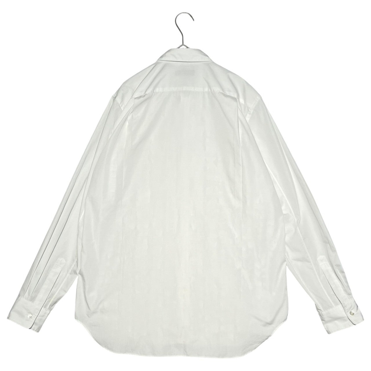 COMME des GARCONS HOMME PLUS(コムデギャルソンオムプリュス) Ruffle inside-out long sleeve shirt 裏フリル インサイドアウト 長袖シャツ FREE ホワイト