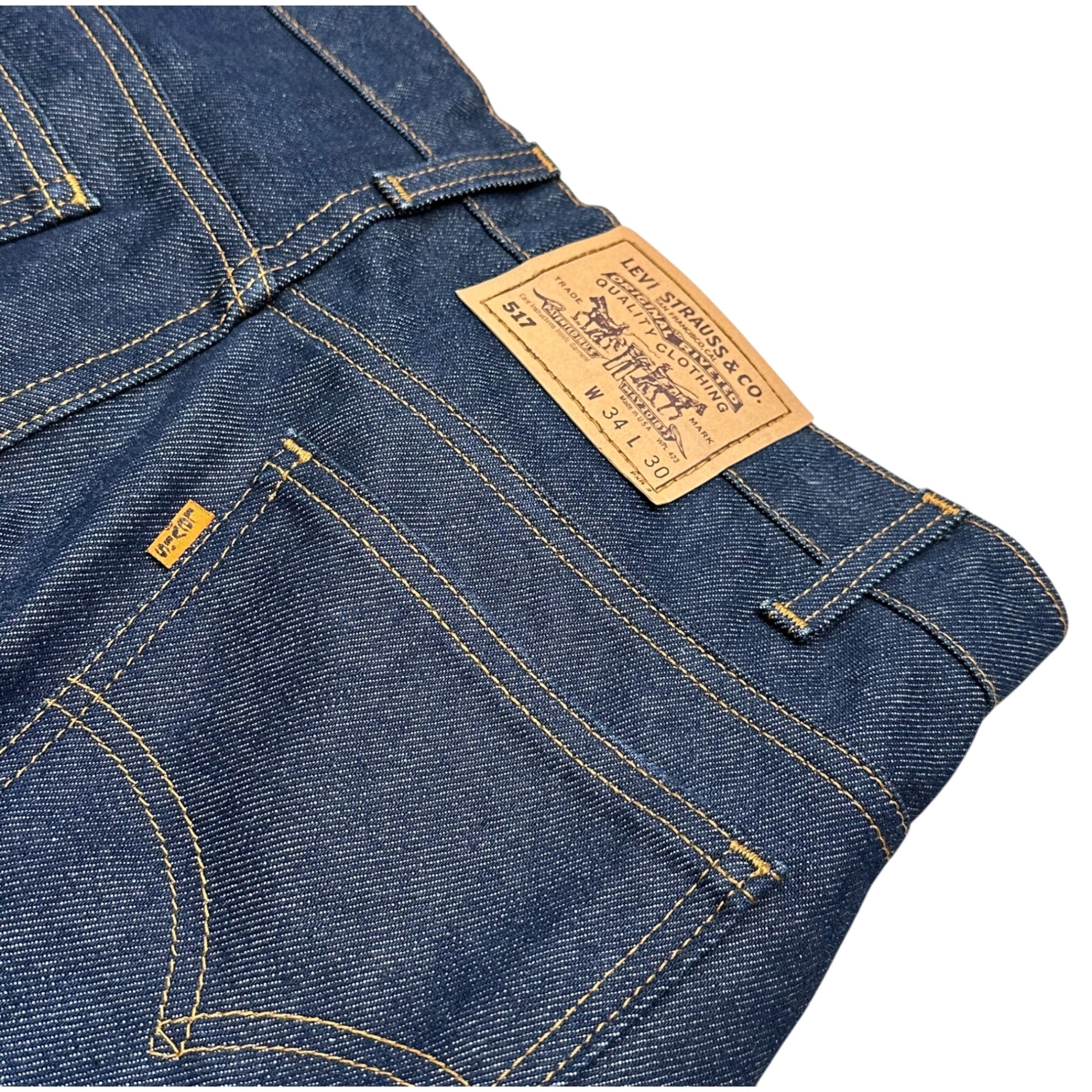 Levi's(リーバイス) 90's 517 Flare Jeans 90年代 フレア ジーンズ デニム パンツ 20517-0217 34 インディゴ 96年8月製造