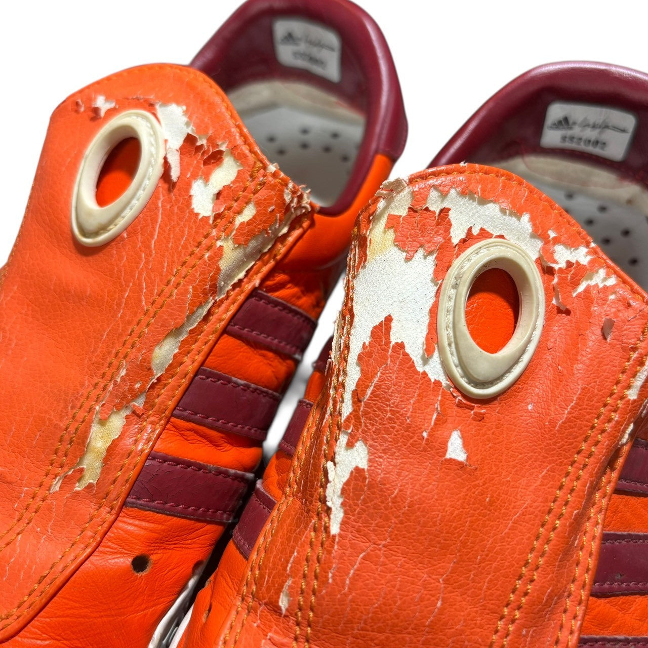 YOHJI YAMAMOTO×adidas(ヨウジヤマモト×アディダス) 02SS MEI YOHJI FG ローカットスニーカー 145860 FE-E06-815-1 28.5cm オレンジ Y-3 稀少品 コレクターズアイテム