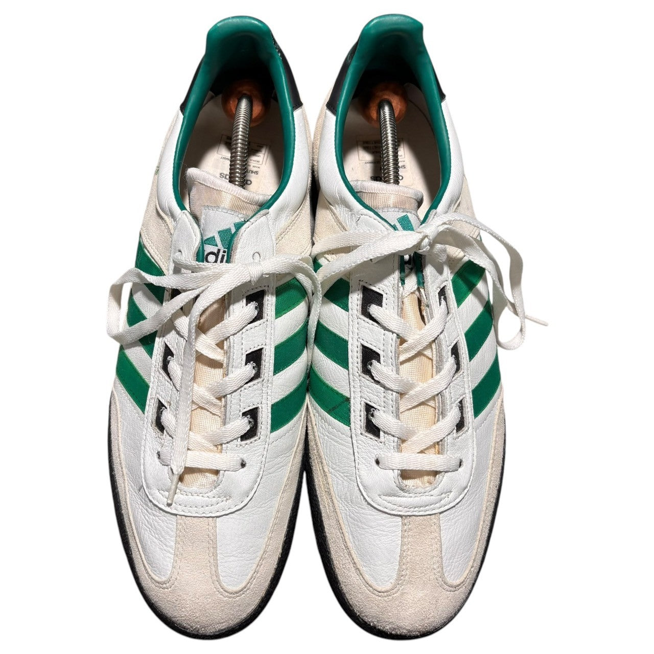 adidas(アディダス) 1987's EQUIPMENT vintage West German low-cut sneakers SHUT PUT ヴィンテージ 西ドイツ製 ローカット スニーカー 28.5cm ホワイト×グリーン 80's 80年代