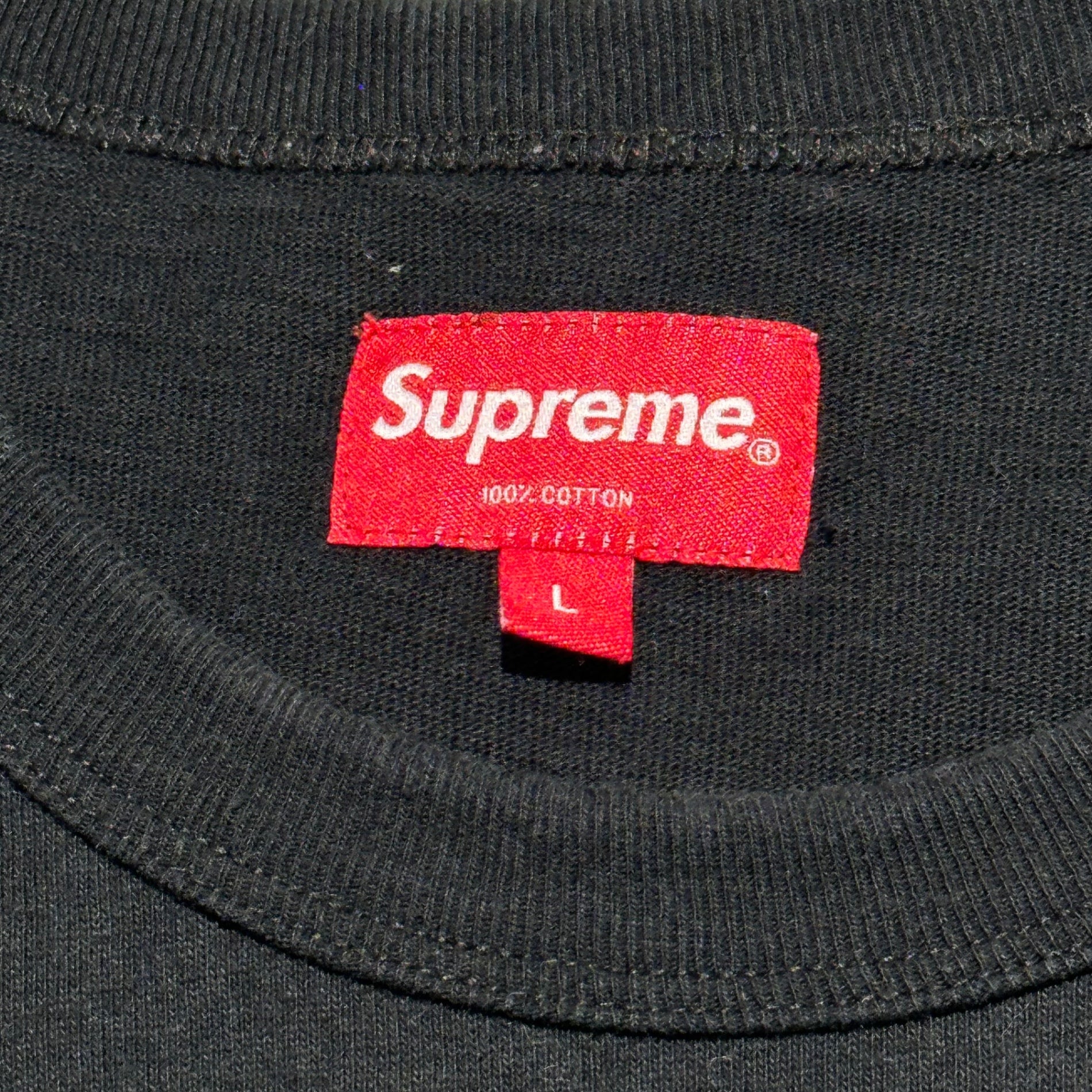 SUPREME(シュプリーム) 21AW Alpha Omega S/S Top アルファ オメガ 半袖 Tシャツ L ブラック