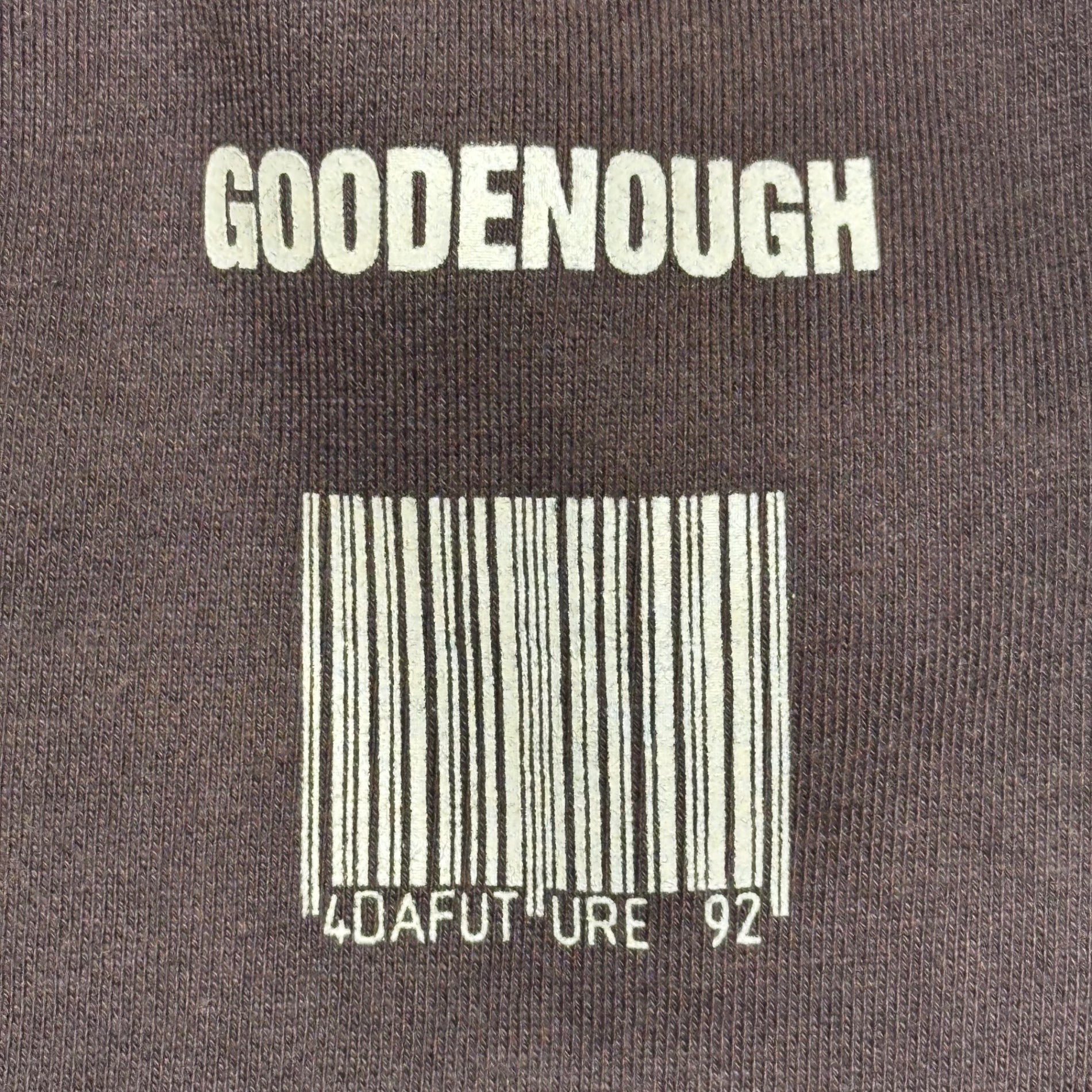 GOODENOUGH(グッドイナフ) 90's Logo Sweatshirt Coach Jacket 90年代 ロゴ スウェット コーチ ジャケット L ブラウン