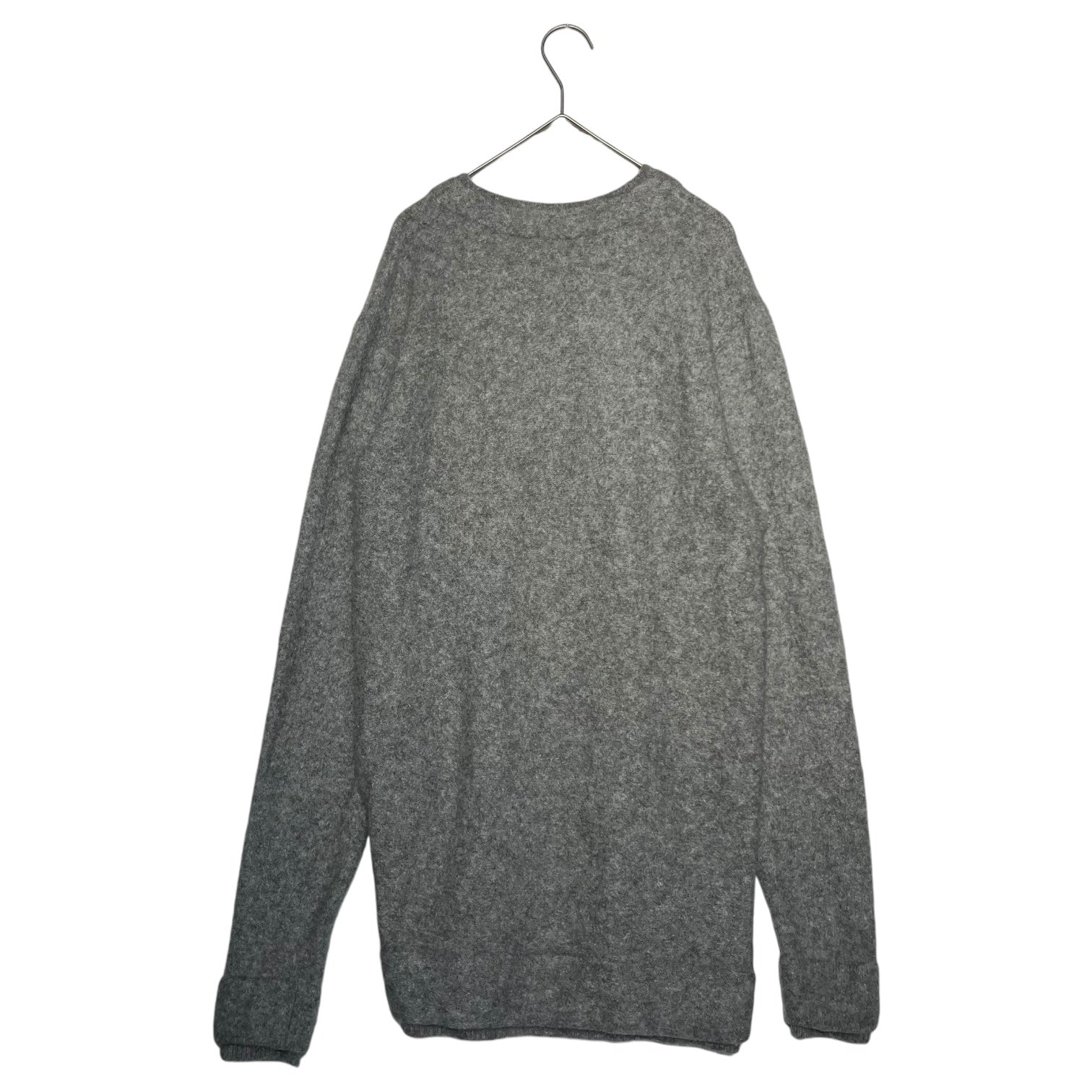 COS(コス) Cashmere mix layered knit pullover カシミヤ レイヤード ニット プルオーバー S グレー