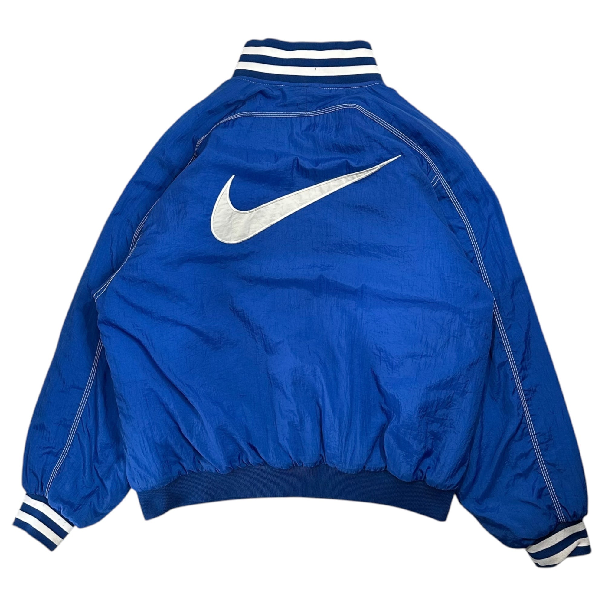 NIKE(ナイキ) 90's Half-Zip Pullover Large Swoosh Padded Jacket
