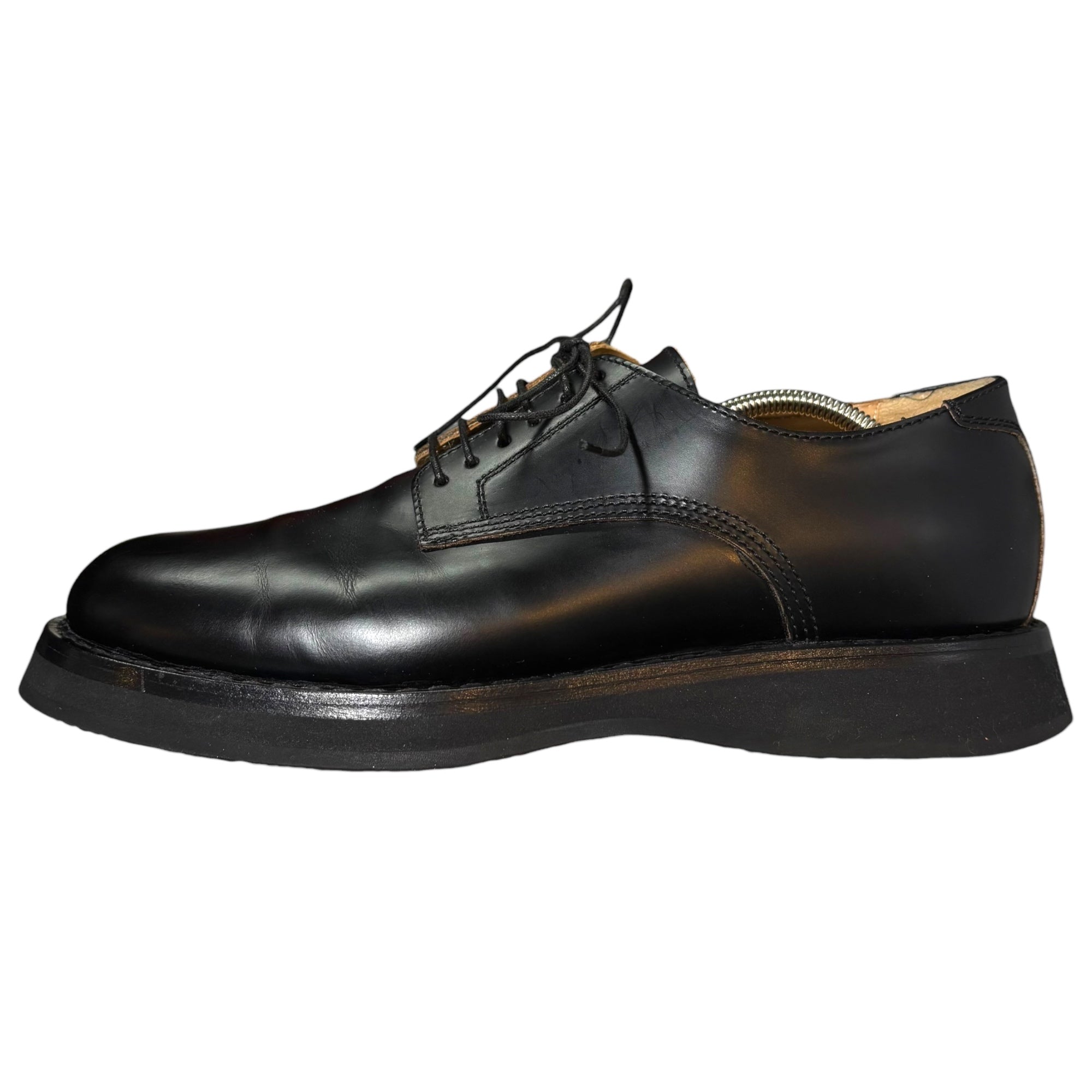JIL SANDER(ジルサンダー) Plain Toe Leather Shoes プレーントゥ レザー シューズ JI33504A 42 ブラック