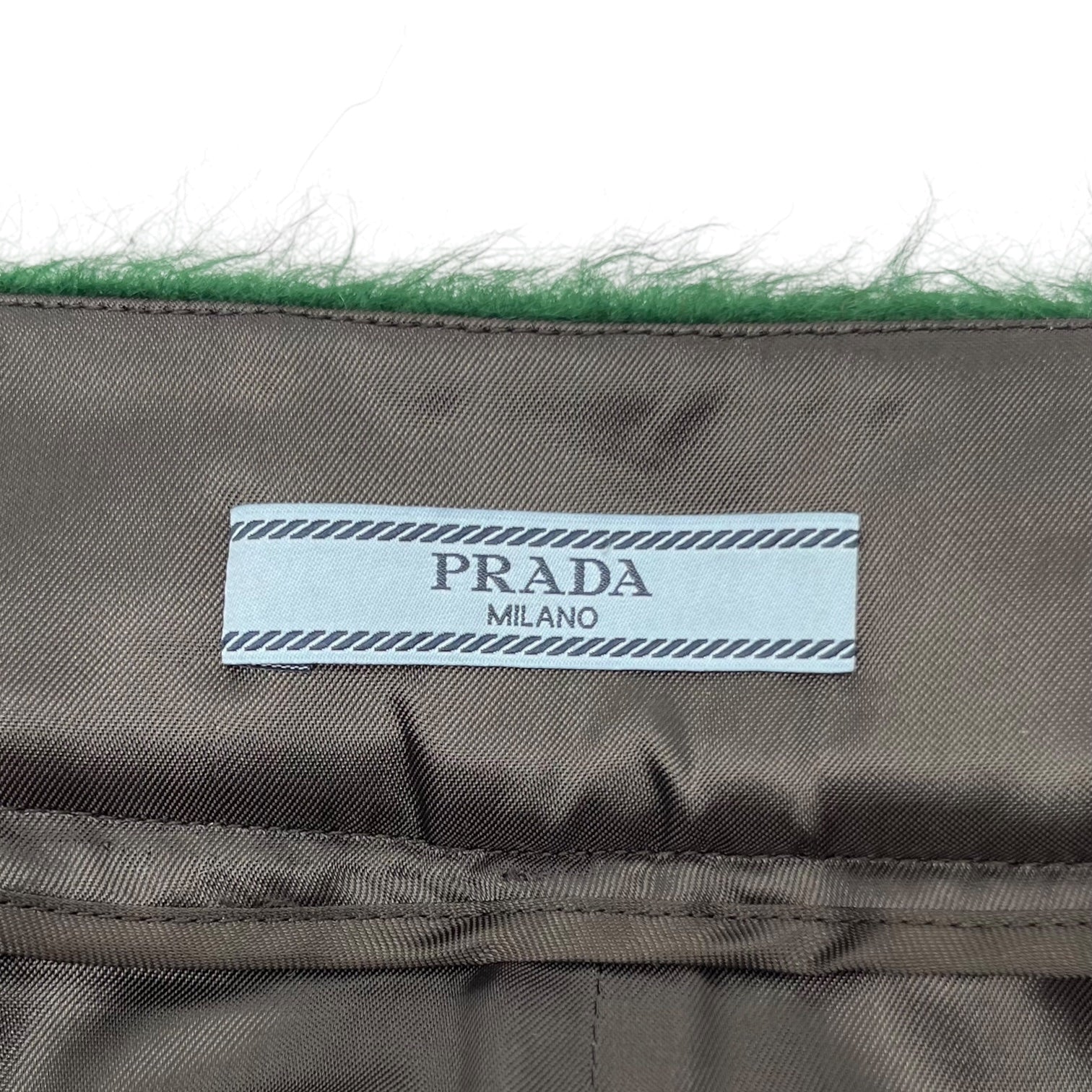 PRADA(プラダ) 17AW Alpaca shaggy mermaid skirt アルパカ シャギー マーメード スカート P190M