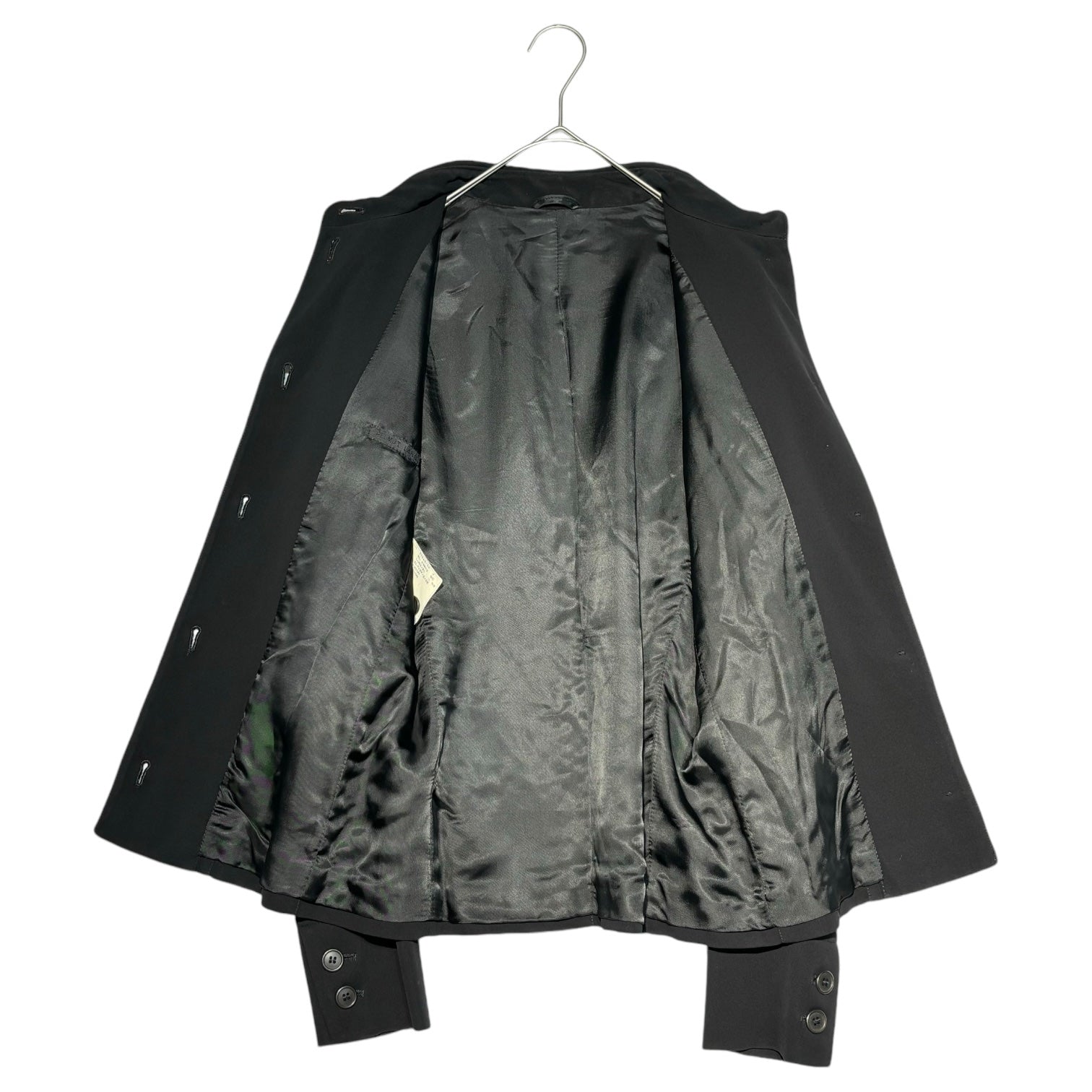 HELMUT LANG(ヘルムートラング) 90~00's reflector tape decoration jacket リフレクターテープ 装飾 ジャケット ブラック×イエロー