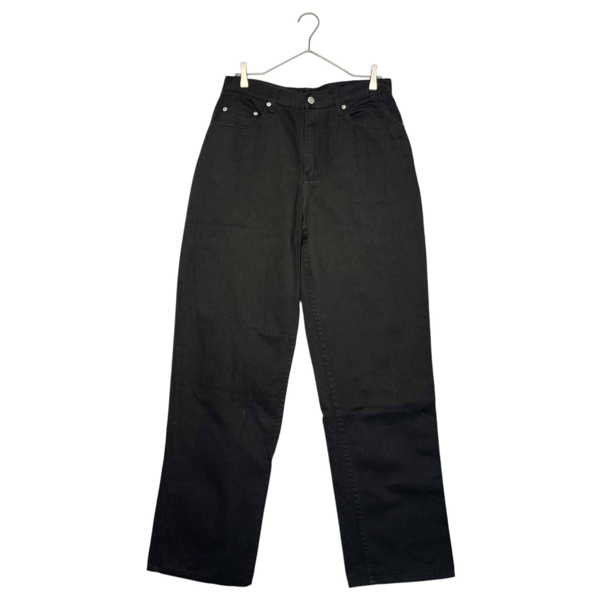 POLO JEANS(ポロジーンズラルフローレン) Black tapered denim pants ブラック テーパード デニム パンツ 30×32 ブラック