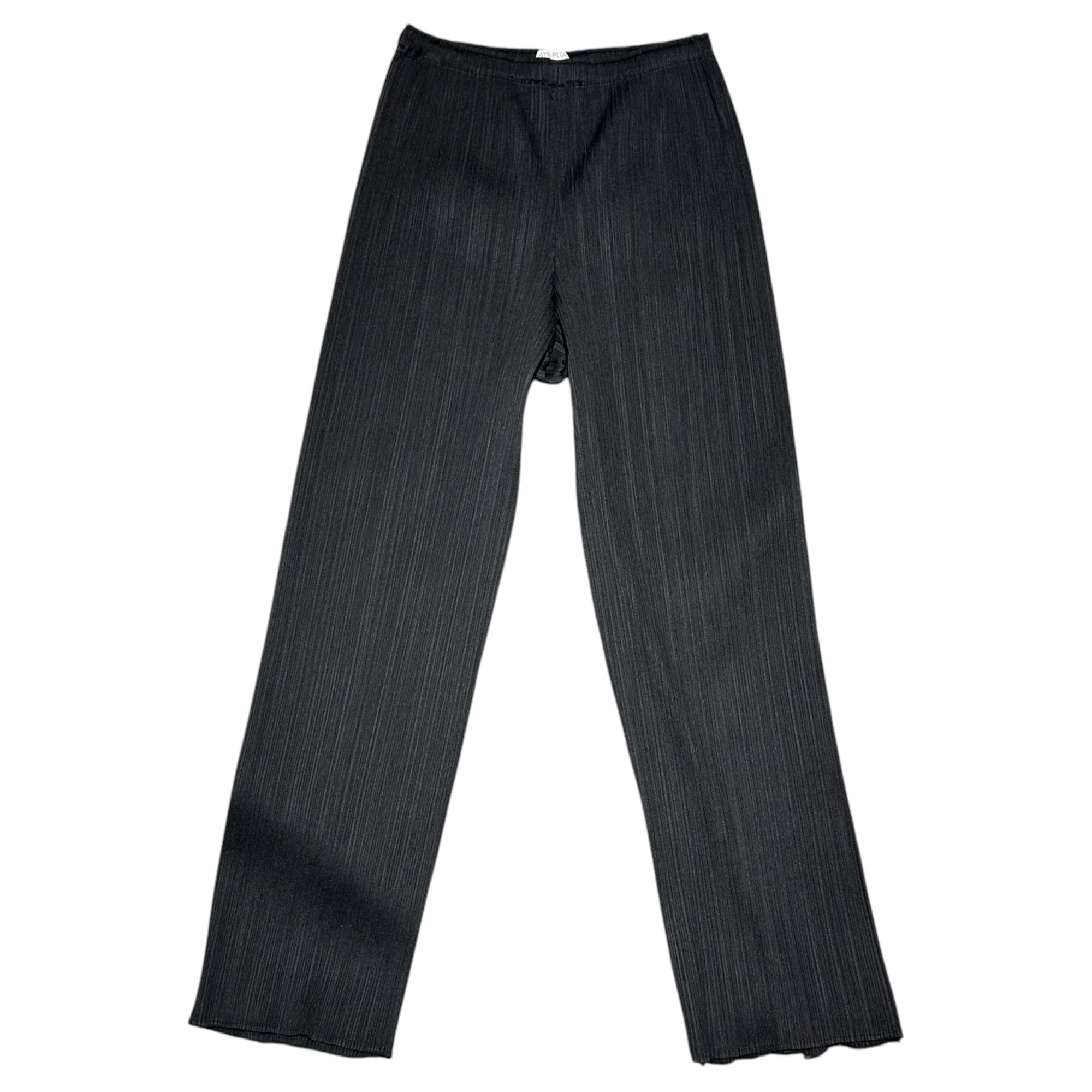 PLEATS PLEASE(プリーツプリーズ) Pleated Straight Easy Pants プリーツ ストレート イージー パンツ PP55-JF105 2(M程度) ブラック