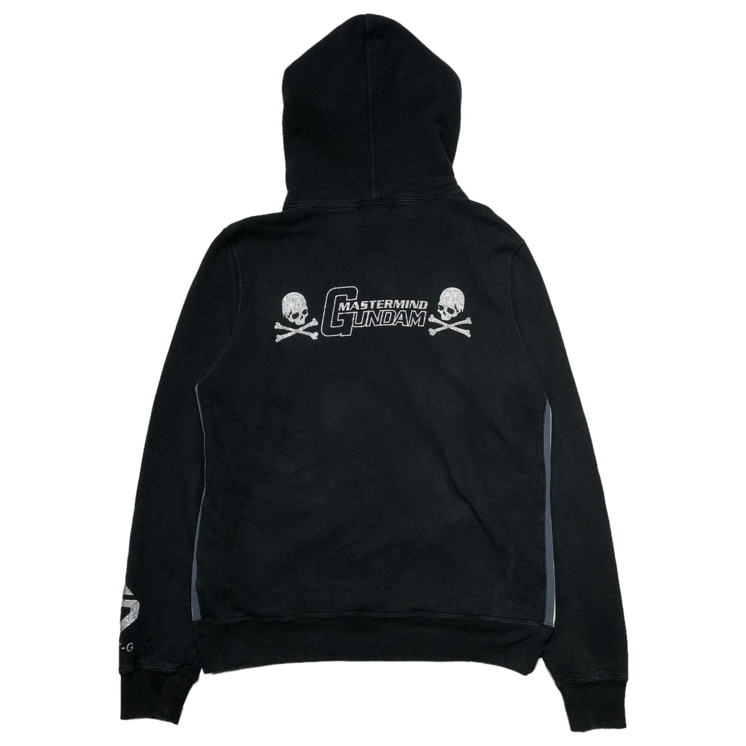 mastermind JAPAN(マスターマインド) STRICT-G collaboration PULLOVER PARKA ガンダム コラボ プルオーバー パーカー GMB2-SW01 M ブラック×シルバー