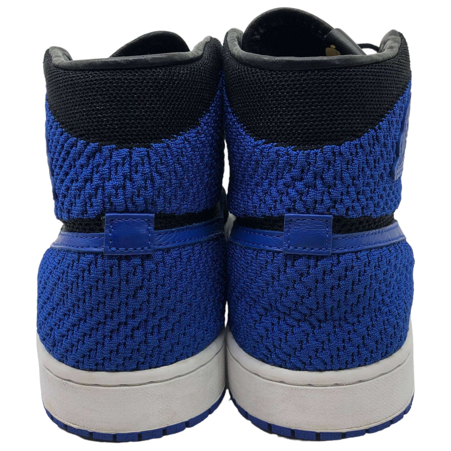 NIKE(ナイキ) AIR JORDAN 1 RETRO HI FLYKNIT エアジョーダンワン レトロ ハイ フライニット 919704-006 27.5cm BLACK/GAME ROYAL-WHITE ブラック ゲーム ロイヤル ホワイト 箱付