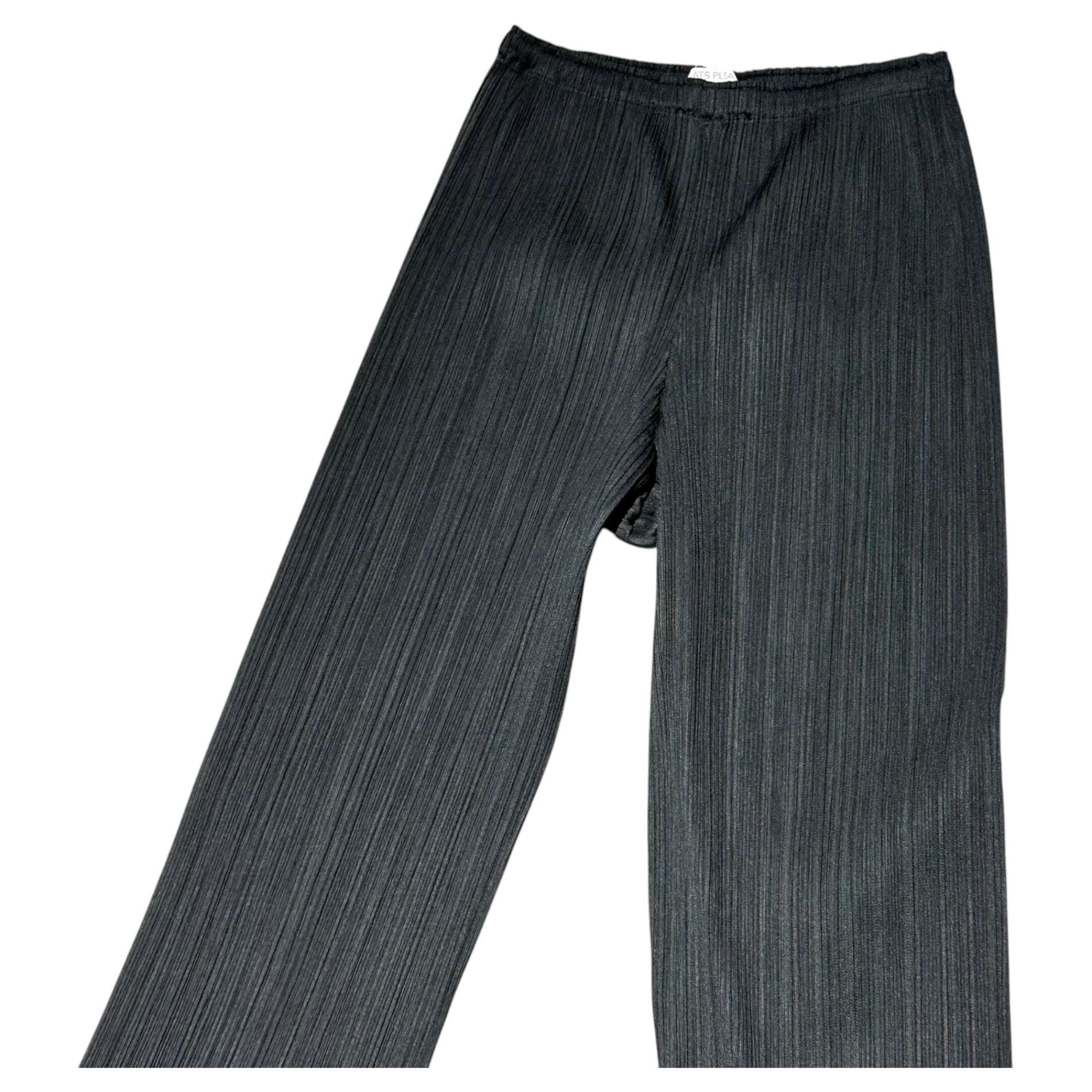 PLEATS PLEASE(プリーツプリーズ) Pleated Straight Easy Pants プリーツ ストレート イージー パンツ PP55-JF105 2(M程度) ブラック