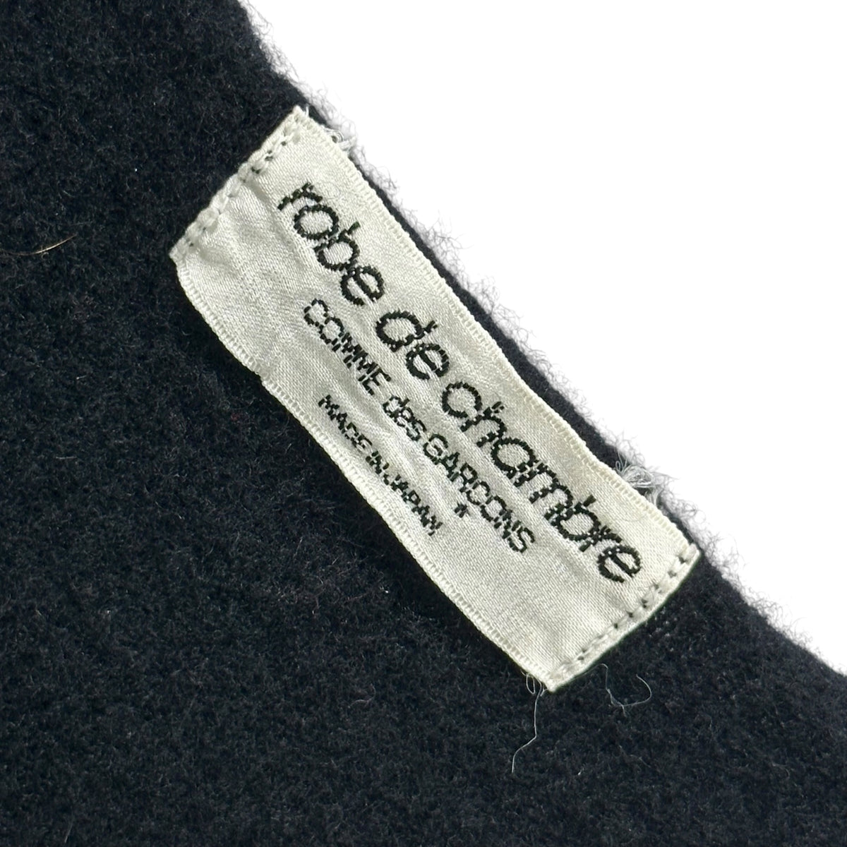 robe de chambre COMME des GARCONS(ローブドシャンブルコムデギャルソン) 1998AW 2-Stripe Crew-Neck Wool Sweater 2ライン クルーネック ウール ニット RT-040260 FREE ブラック×グレー AD1998 アーカイブ