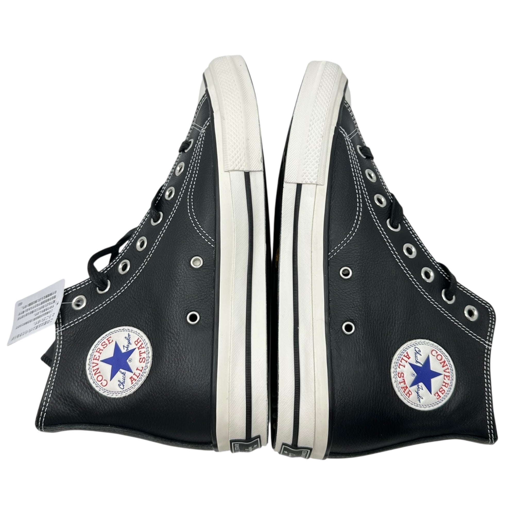 CONVERSE ADDICT(コンバースアディクト) 2025 HOLIDAY CHUCK TAYLOR LEATHER HI ホリデー チャックテイラー レザー ハイカット スニーカー 1AD812 28.0cm ブラック