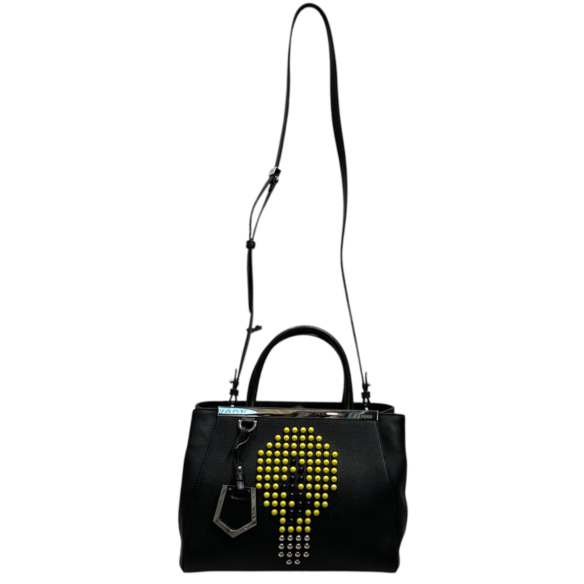 FENDI(フェンディ) Petite 2Jours - Light Bulb プチ トゥージュール 電球 モチーフ ブラック 2AWY ハンド ショルダー バッグ