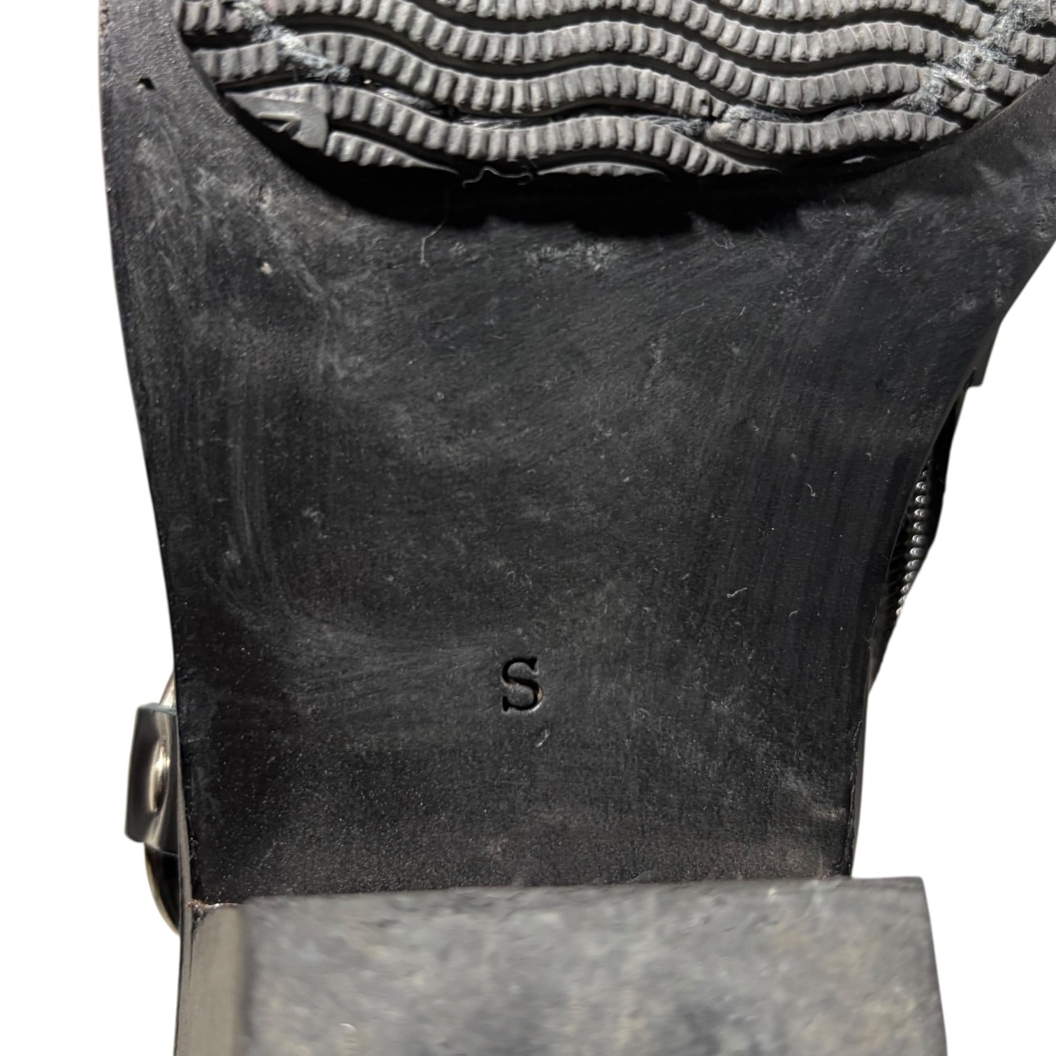 JUNYA WATANABE COMME des GARCONS(ジュンヤワタナベコムデギャルソン) STUD DETAIL LEATHER SHOES ハーネス ポインテッドトゥ レザー シューズ  JK-K102 S(22.5cm~23cm程度) ブラック ウエスタン ブーツ