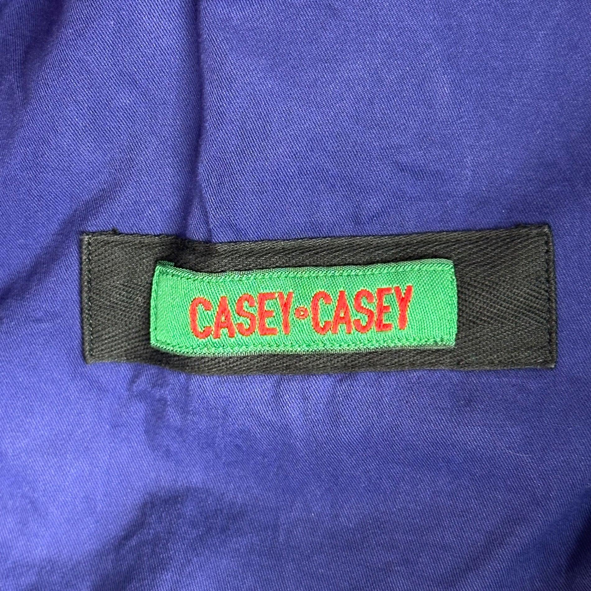 CASEY CASEY(ケイシーケイシー) French Coverall Set フレンチ カバーオール セットアップ XS ネイビー