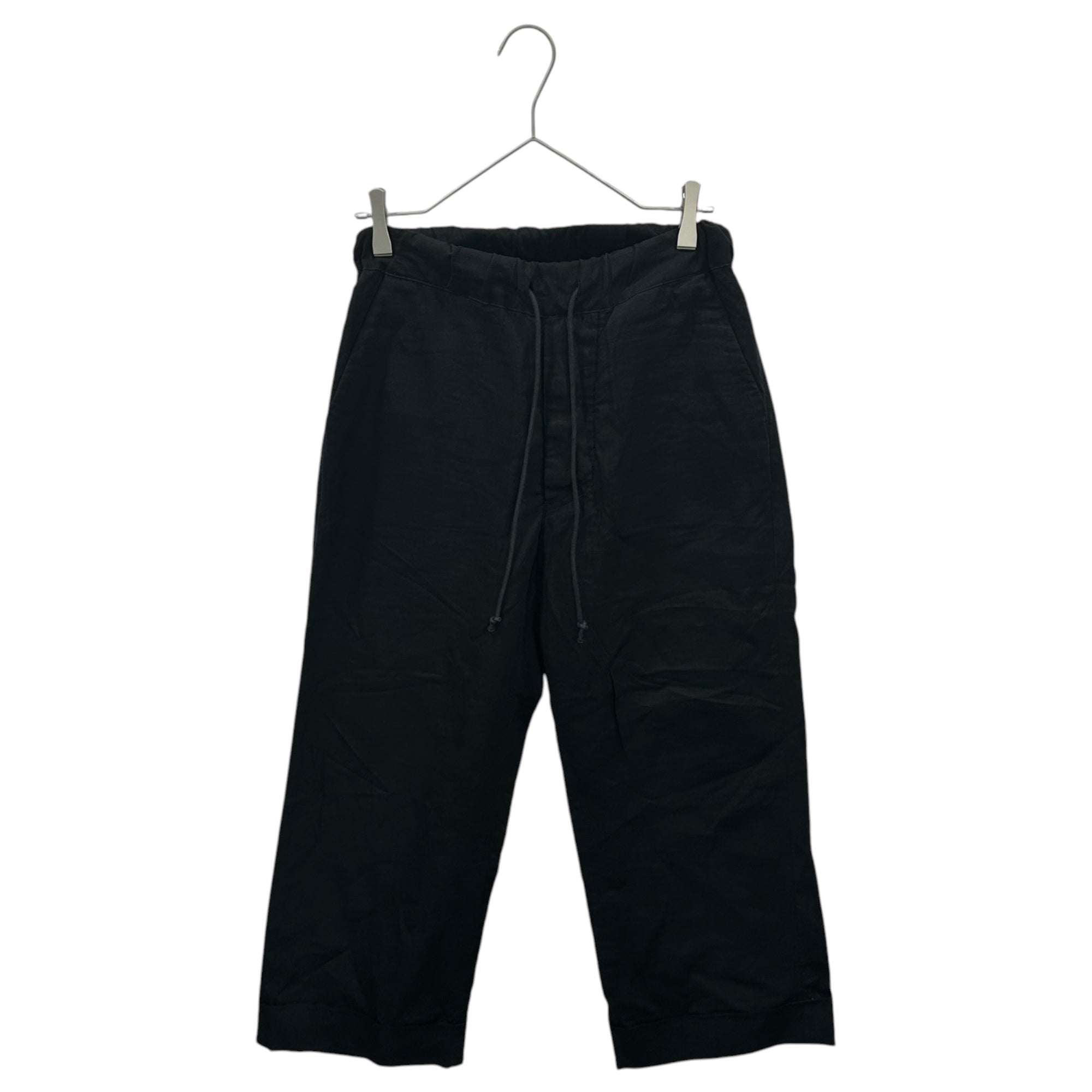 ARTS&SCIENCE(アーツアンドドサイエンス) Linen Wide Pants リネン ワイド パンツ 1 ブラック