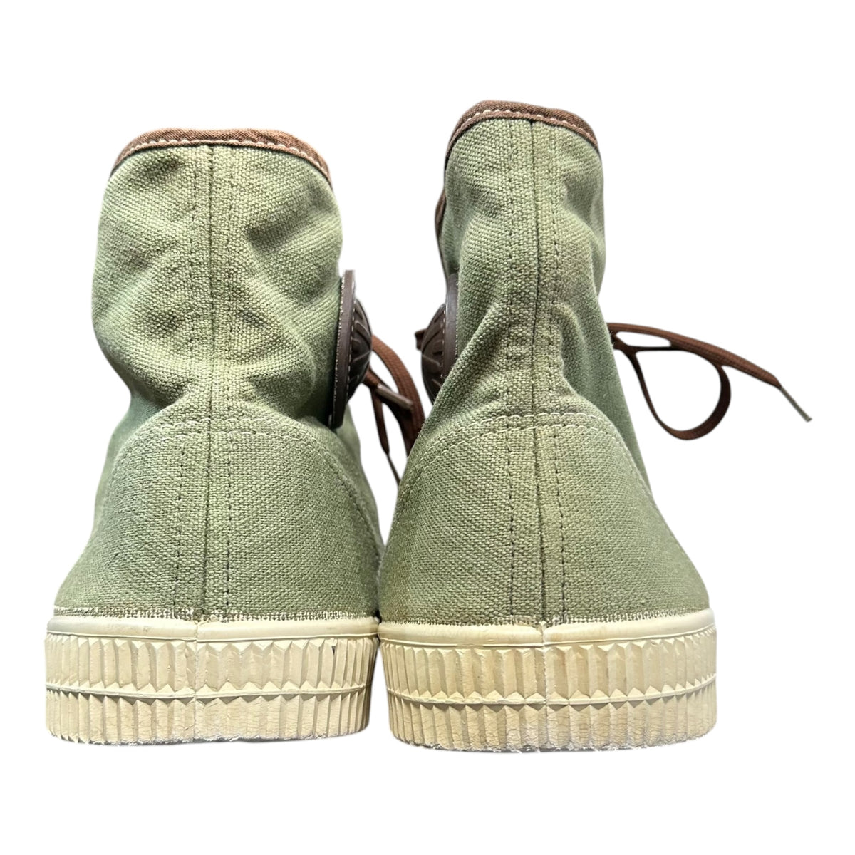 Czech army(チェコ軍) 2003's Military High-Cut Training Shoes ミリタリー ハイカット トレーニング シューズ 29cm カーキ×ブラウン 00s