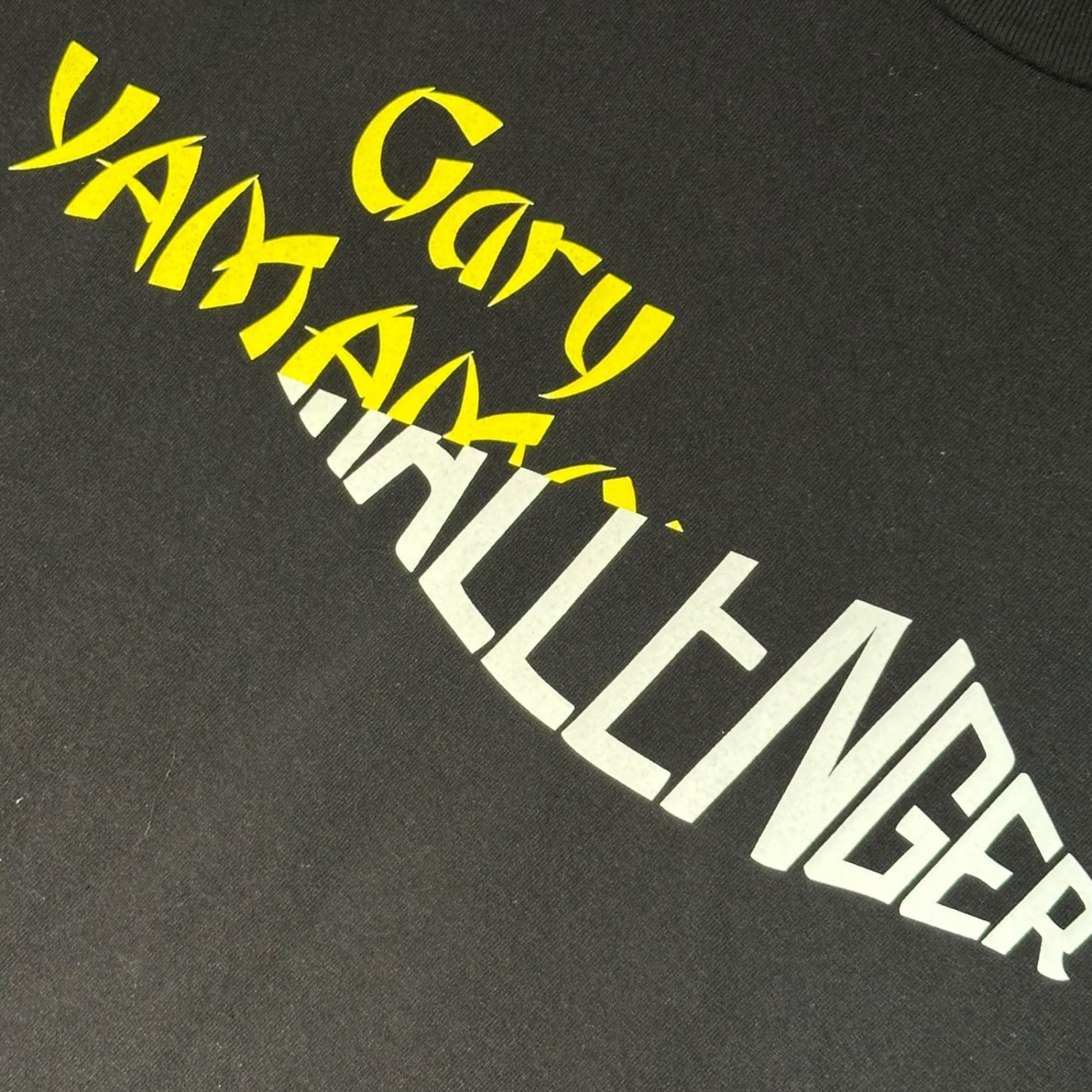 CHALLENGER(チャレンジャー) ×Gary YAMAMOTO MIX LOGO TEE ミックス ロゴ Tシャツ CLG-TS 022-011 XL ブラック
