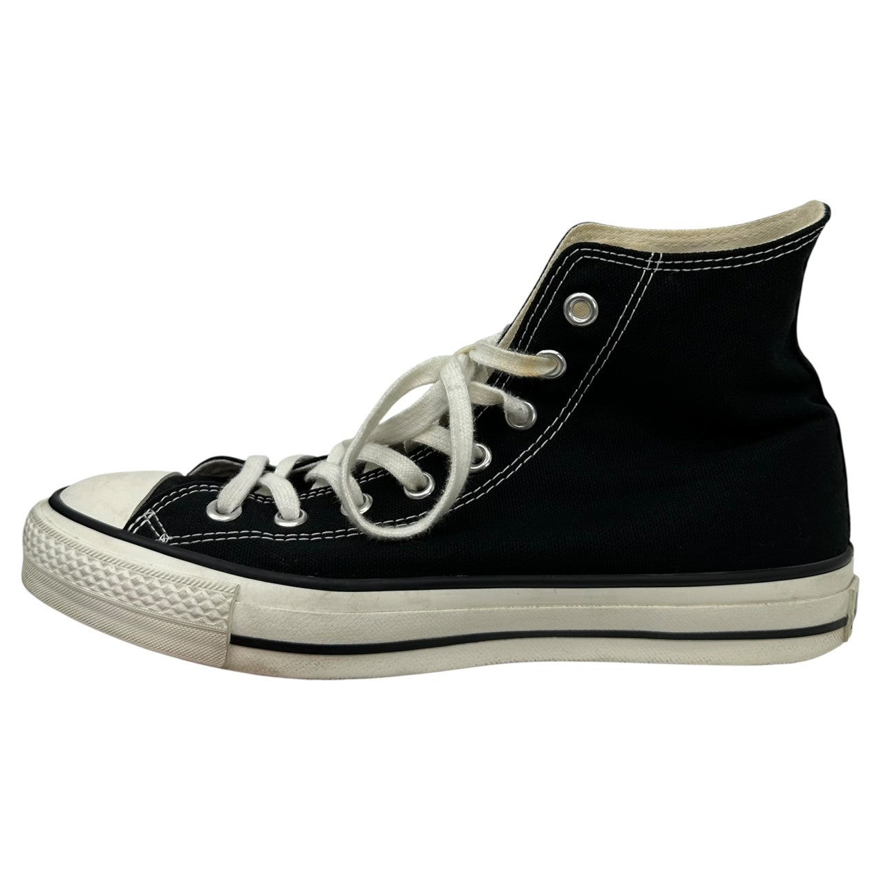 CONVERSE(コンバース) MADE IN JAPAN CANVAS ALL STAR J HI 日本製 キャンバス オールスター 0SH01 8 1/2(27cm程度) ブラック ハイカット スニーカー