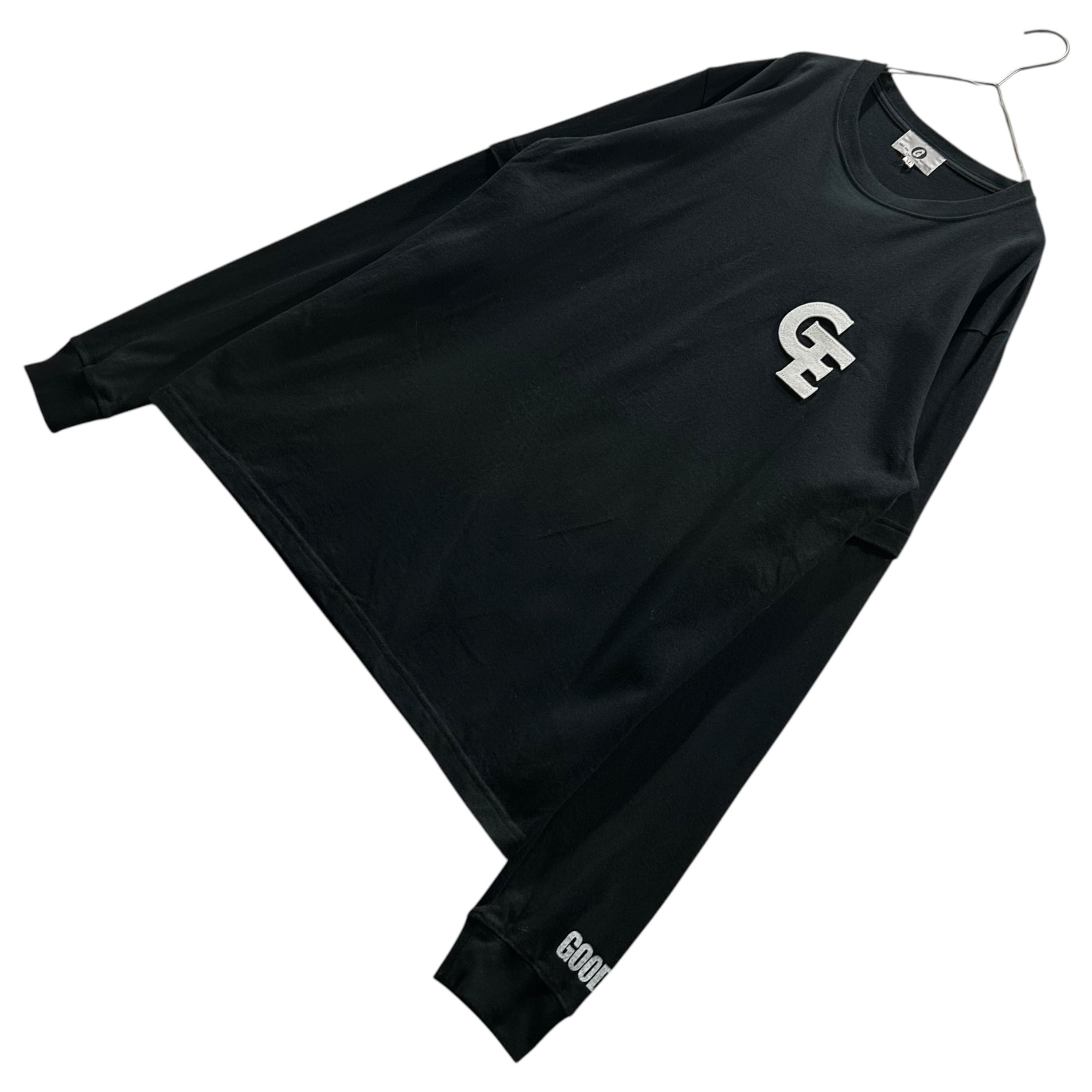 GOODENOUGH(グッドイナフ) One-point felt logo Gram G l/s T-shirt