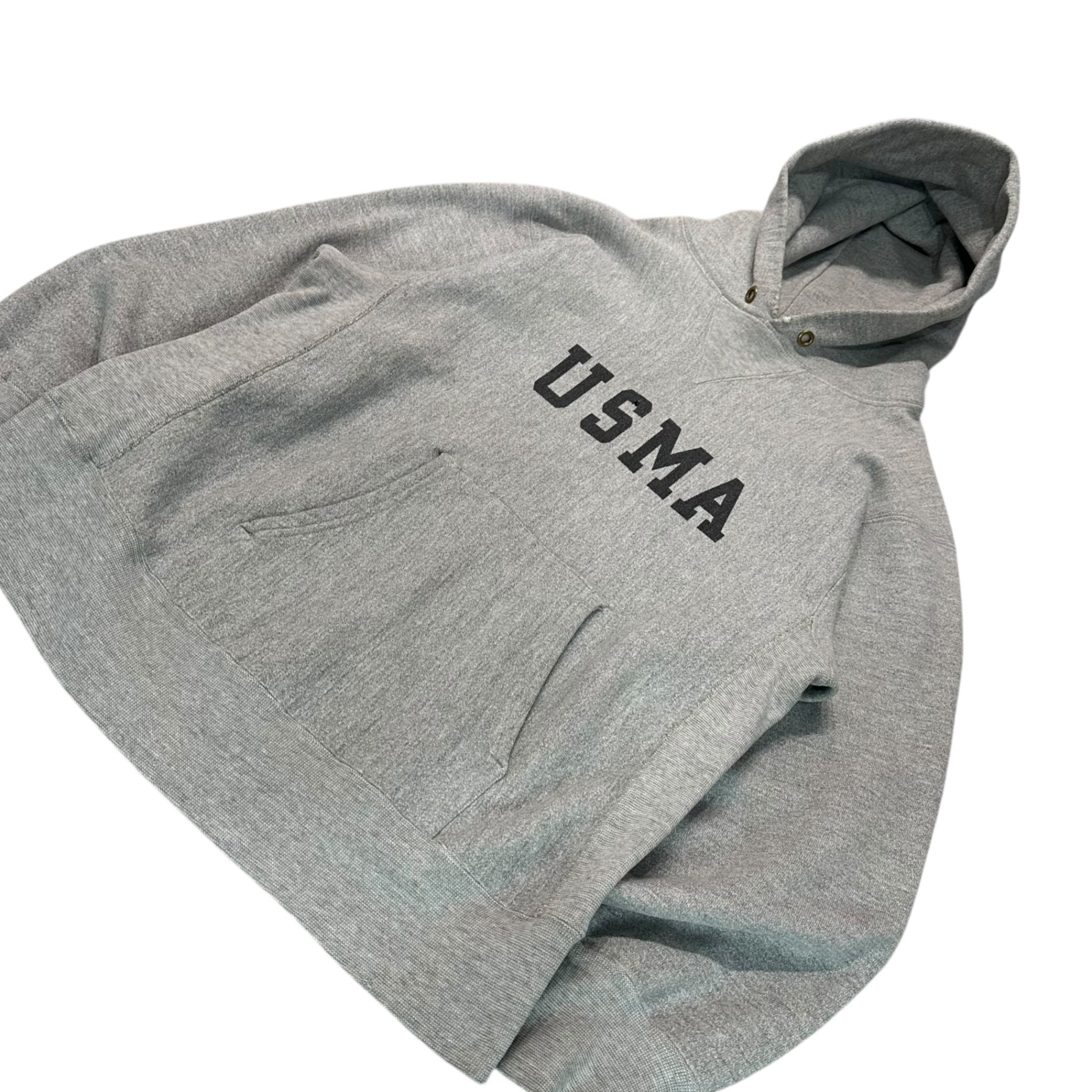 Champion(チャンピオン) 80's "USMA" REVERSE WEAVE HOODIE ヴィンテージ リバースウィーブ パーカー L グレー 80年代 トリコタグ