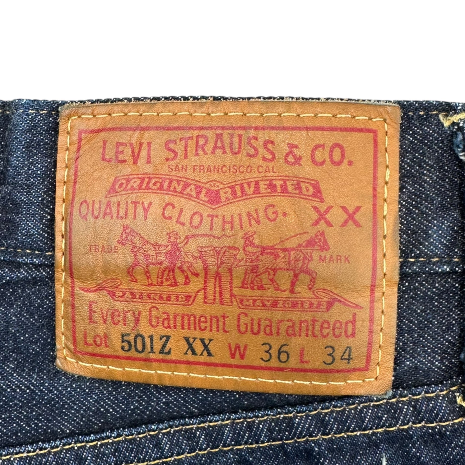 LEVI'S VINTAGE CLOTHING(リーバイスビンテージクロージング) 501ZXX 1954 Model Denim 1954年 モデル デニム パンツ PC9-50154-0110 36 インディゴ