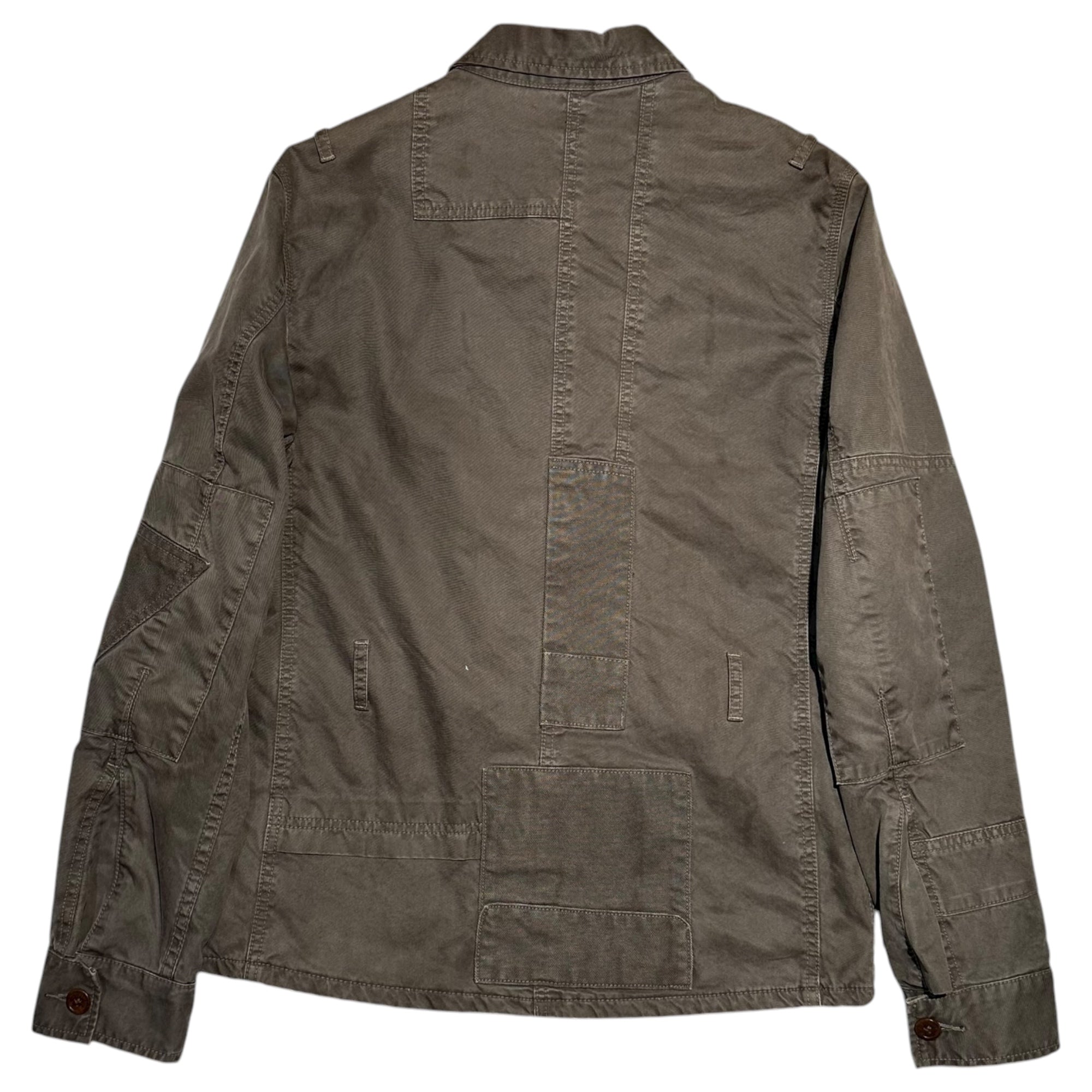 Barbour(バブアー) Dept. (B) Wool Liner Coverall デプト ウール ライナー カバーオール MCA0260OL51 S グレー ミリタリー ジャケット
