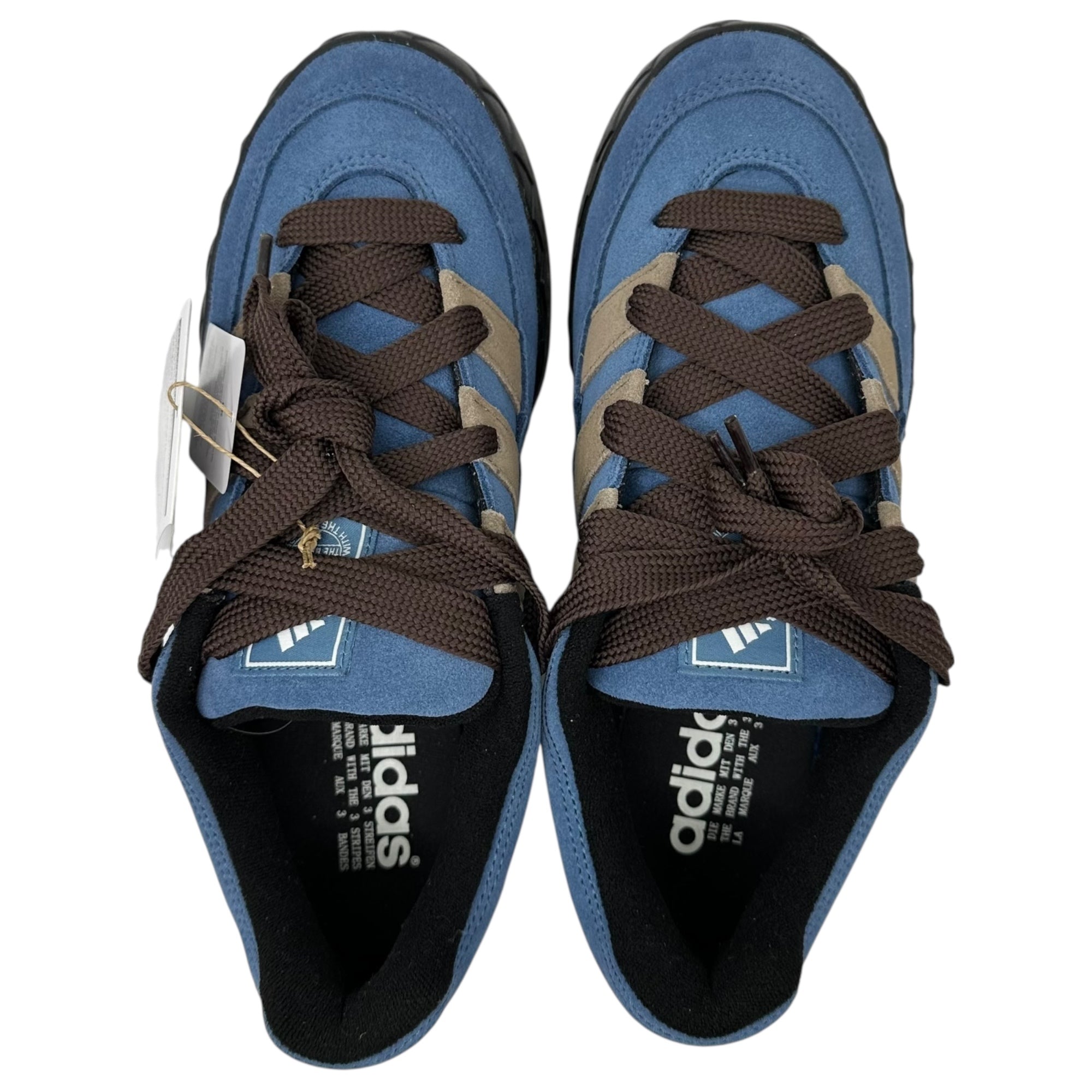 adidas(アディダス) Adimatic アディマティック ローカット スニーカー HQ6901 27.5cm スカイブルー