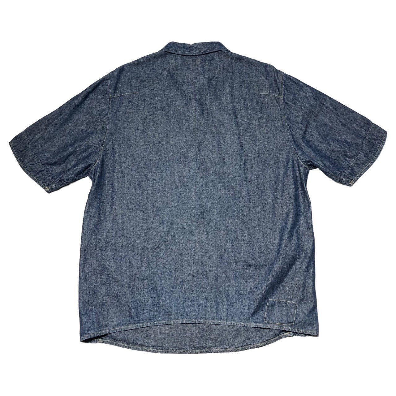 Levi's Engineered Jeans(リーバイスエンジニアドジーンズ) 00's Pullover S/S denim shirt プルオーバー 半袖 デニム シャツ 60101-0535 XL インディゴ 2000年