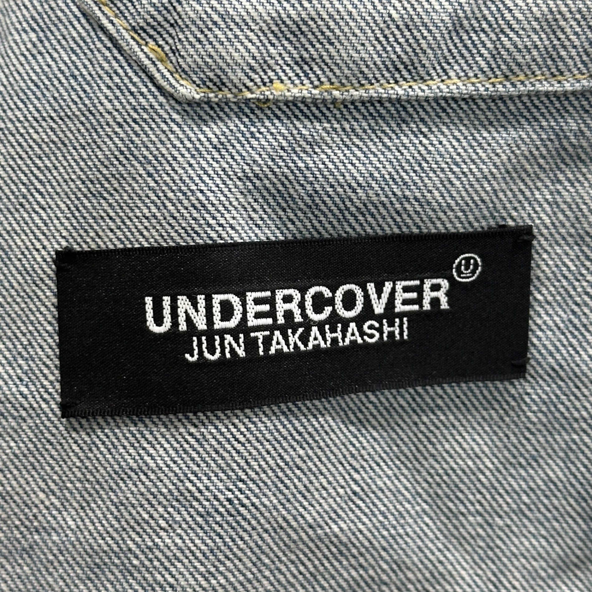 UNDERCOVER(アンダーカバー) 21AW BIG DENIM JACKET ビッグ デニム ジャケット Gジャン UC1A4208-2 3(M程度) ライトインディゴ 参考定価59,400円(税込)