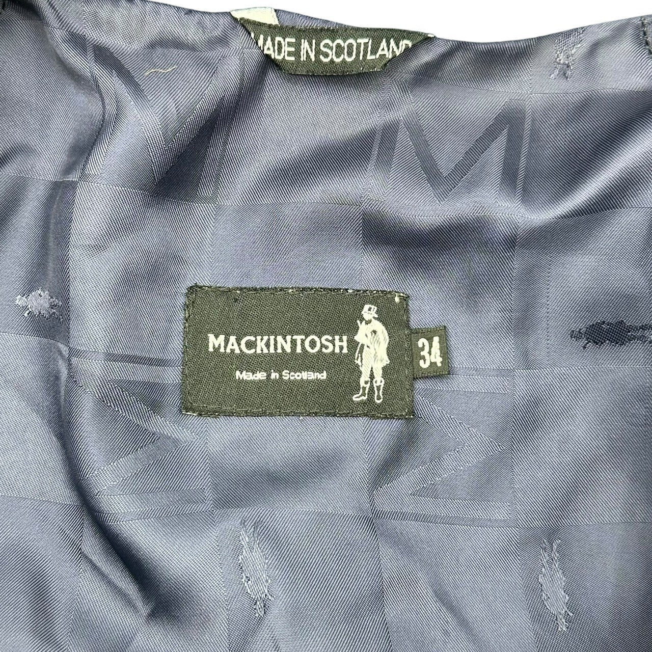 MACKINTOSH(マッキントッシュ) Wool trench coat ウール トレンチ コート 34(XS~S程度) ネイビー