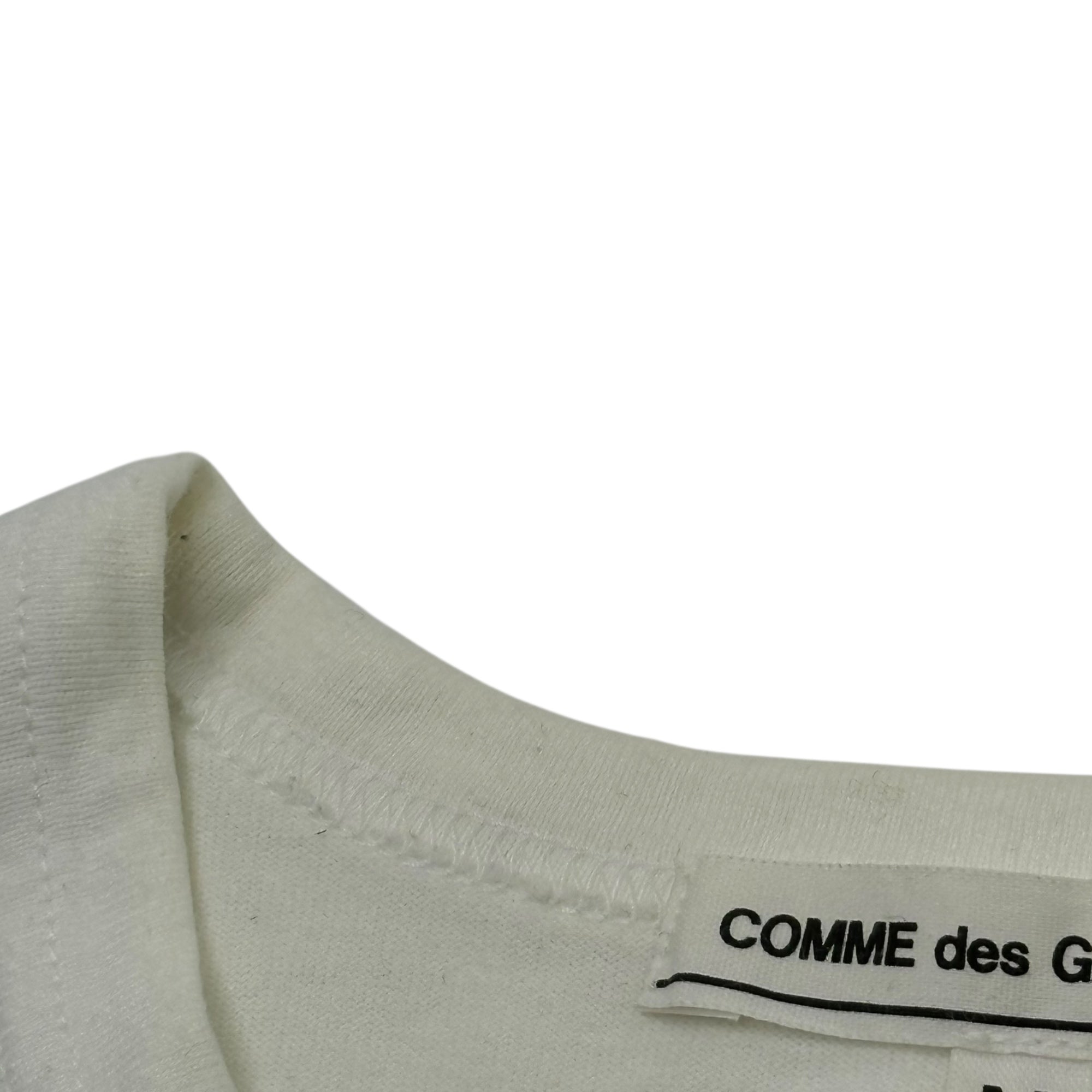 COMME des GARCONS(コムデギャルソン) 08AW Tartan Check Print S/S T-Shirt タータン チェック プリント 半袖 Tシャツ OB-T026 M ホワイト AD2008
