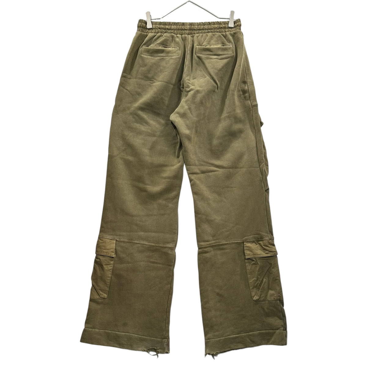 entire studios(エンタイアスタジオ) UTILITY SWEATS ユーティリティスウェットパンツ カーゴパンツ ES2341 PO0130 S カーキ