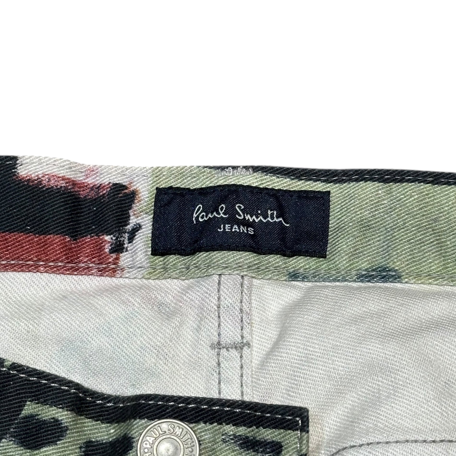 Paul Smith JEANS(ポールスミスジーンズ) Jean-Michel Basquiat All-Print Straight Pants ジャン＝ミシェル・バスキア オールプリント ストレート パンツ PJ-E5001＊-62418 XXL マルチカラー