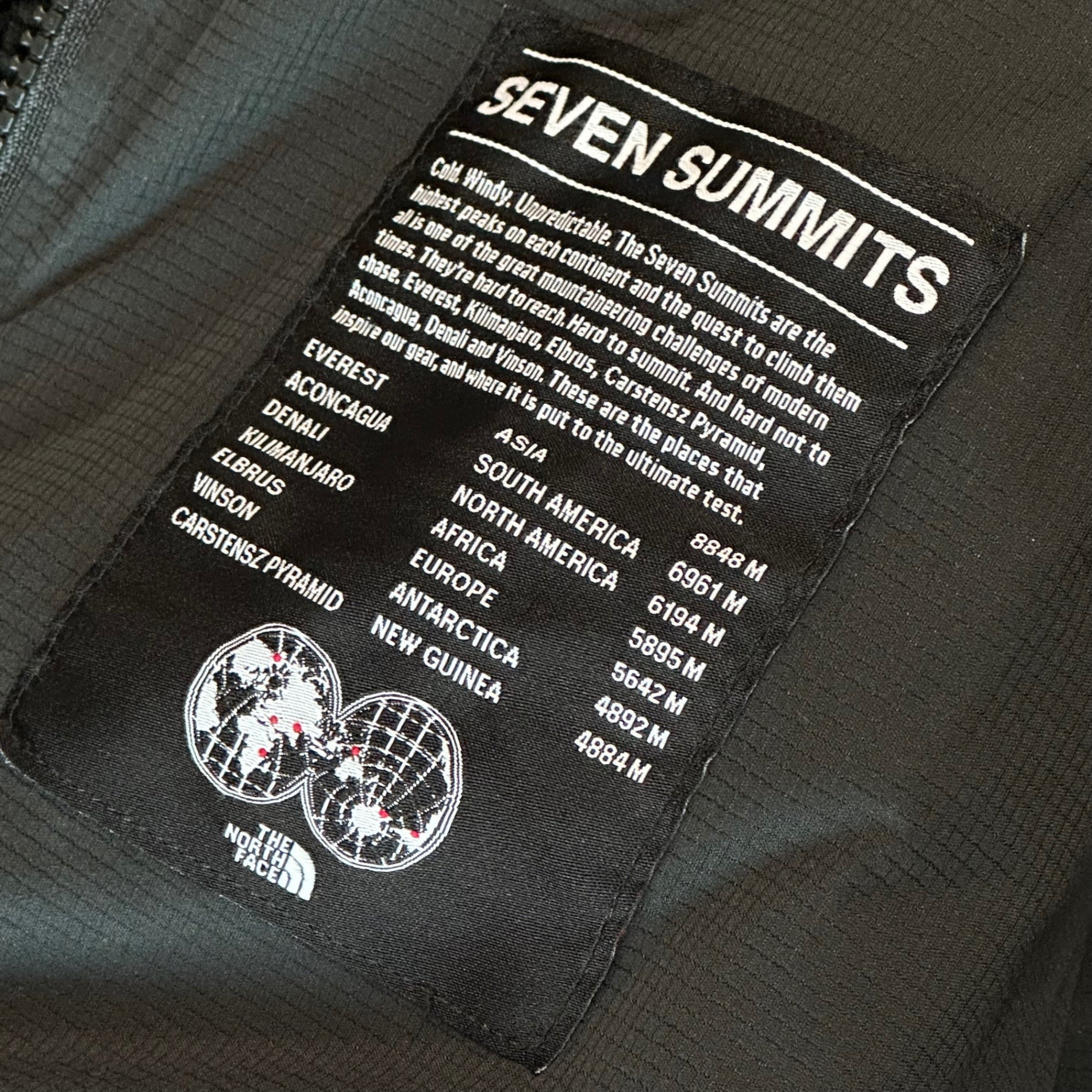 THE NORTH FACE(ノースフェイス) 7 SUMMIT FLEECESHIELD JKT セブン サミット フリース シールド ジャケット NJ4FK71A XL ブラック 海外規格