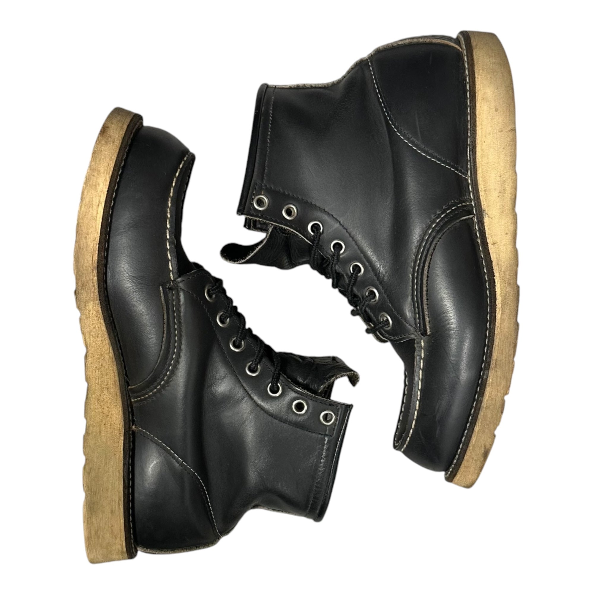 REDWING(レッドウィング) 1996～2003's USA made 6-inch Classic Moc 6インチ クラシック モック 8179 7(25cm程度) ブラック 90年代～ 90's~00's 刺繍羽根タグ ワークブーツ